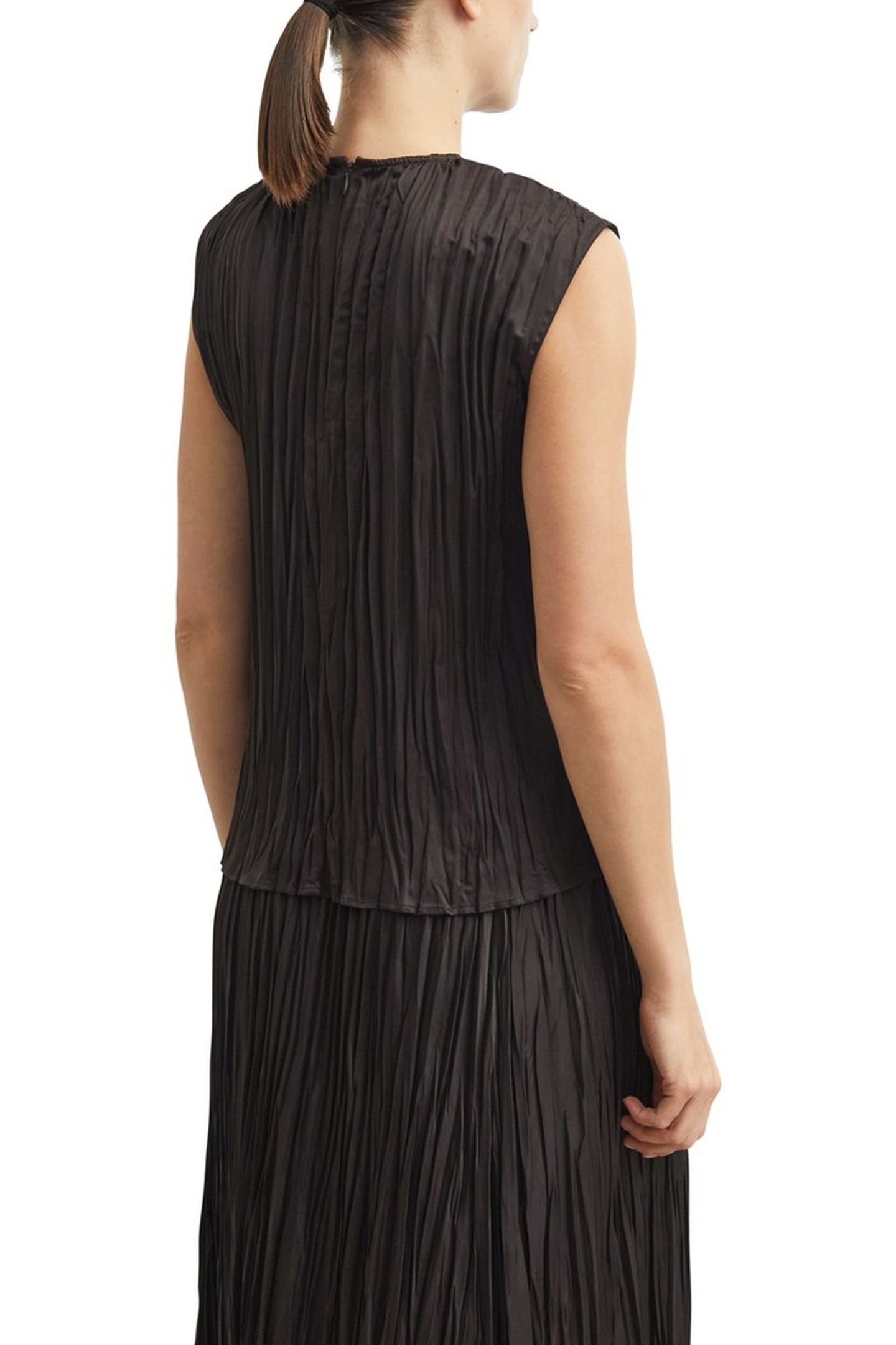 COMMA BLOUSES BROWN 2