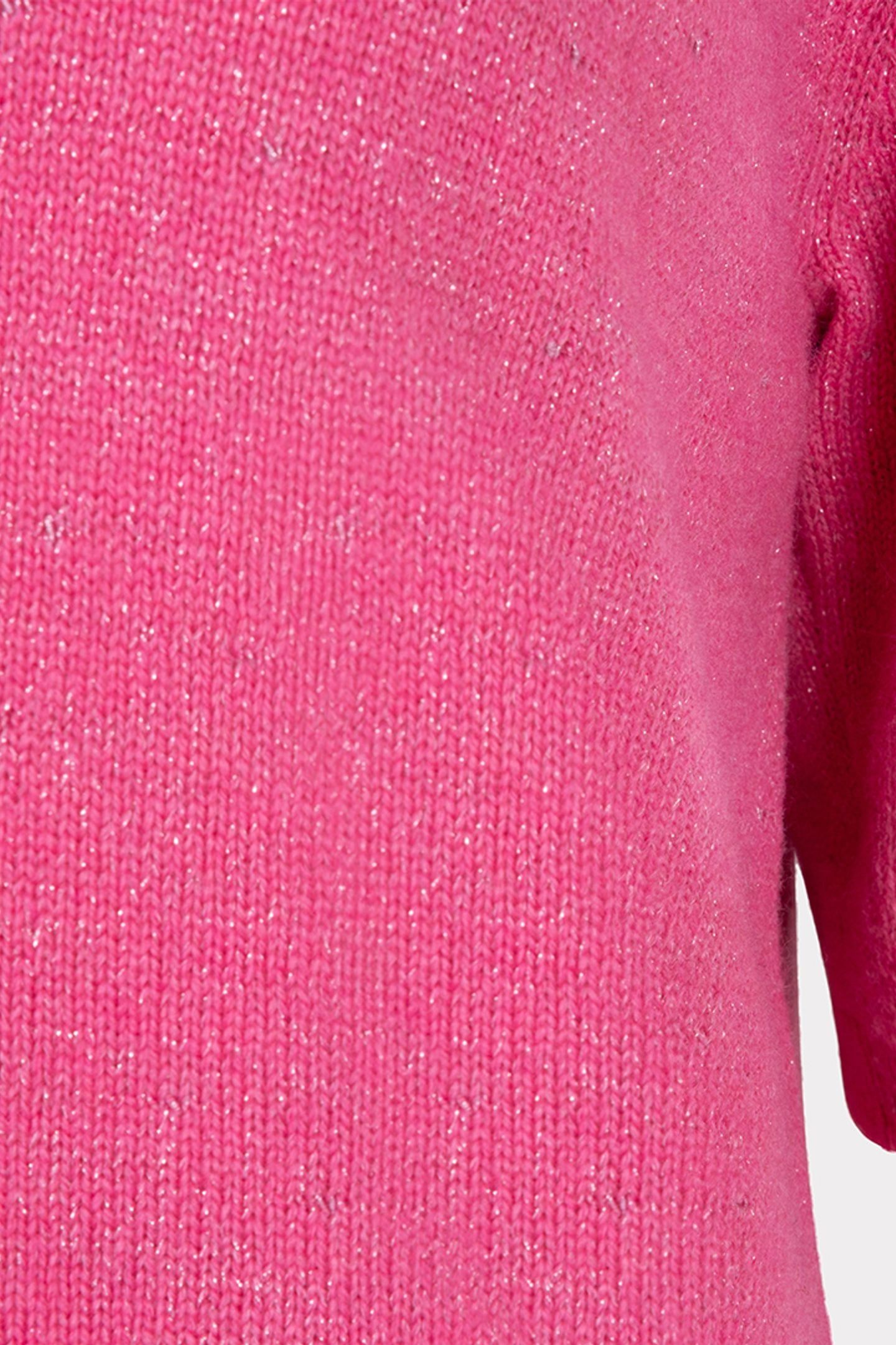 SWEATER S/SLVE WOOL FRAMBOISE 3