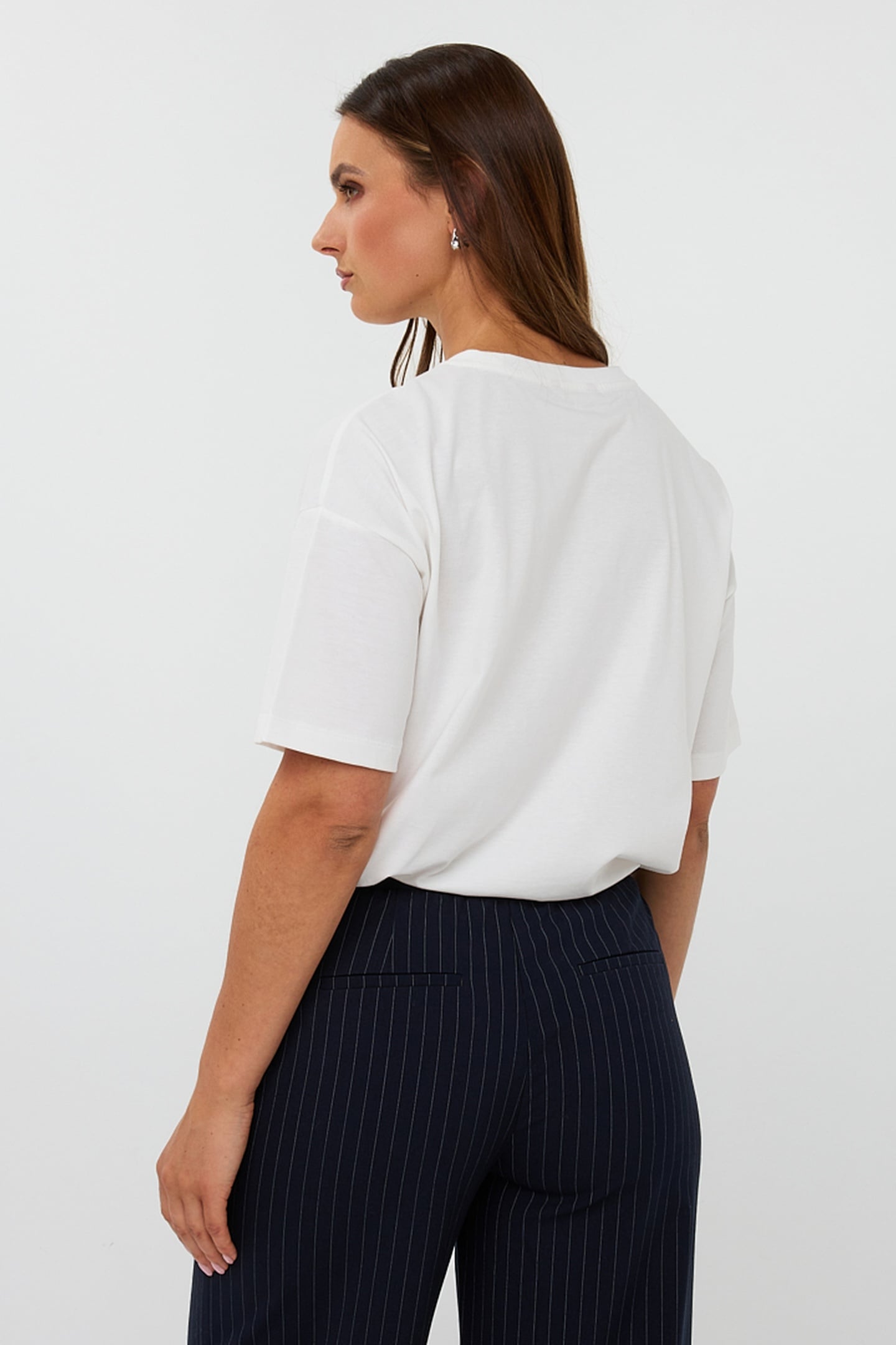 T-SHIRT WIDE MONOGRAM OFF WHITE 3