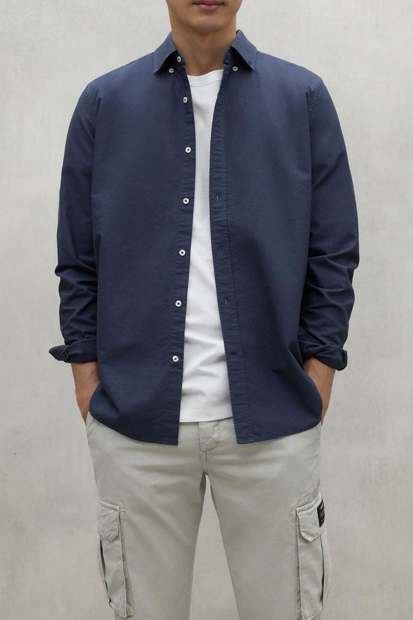 ANTONIOALF SHIRT DEEP NAVY 1