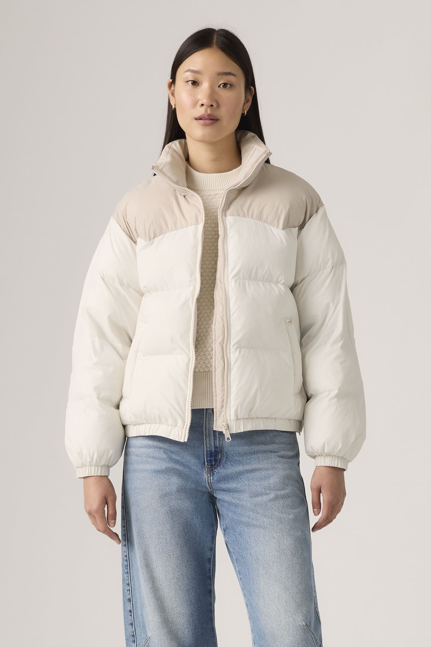 NOE WESTERN PUFFER WHISPER WHITE NYLON 1