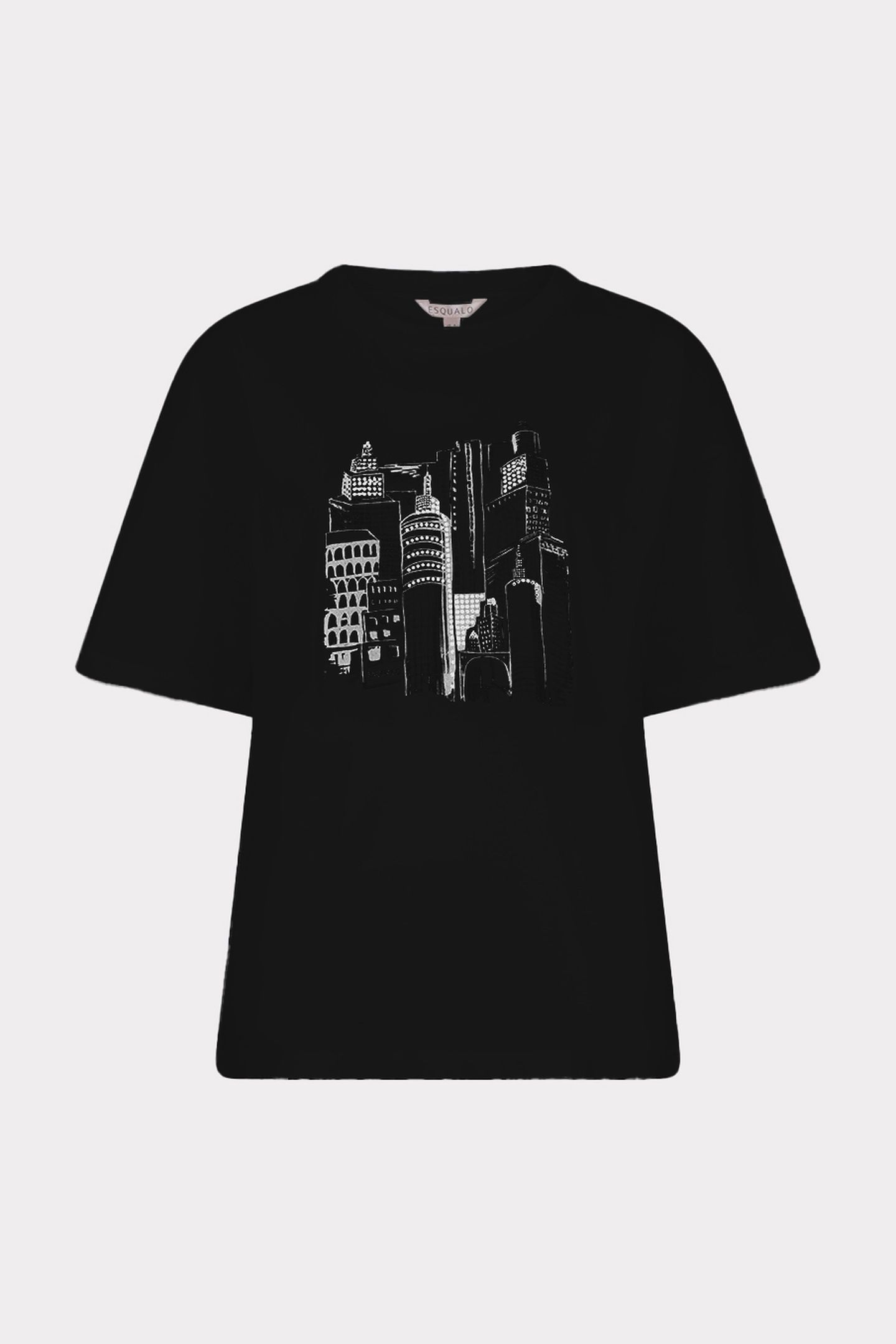 T-SHIRT SKYLINE BLACK 3