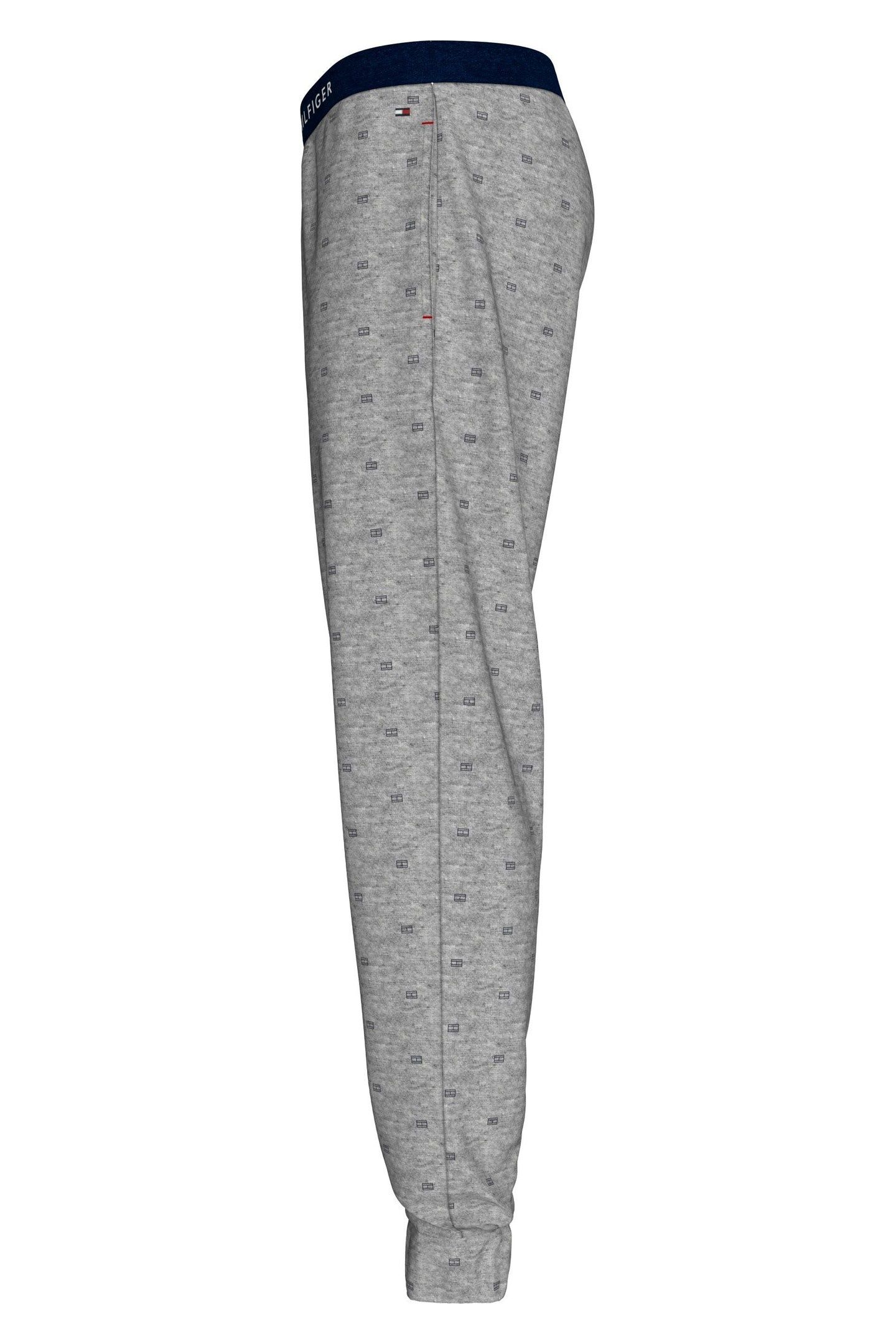 JERSEY PJ PANT CUFFED OUTLINE FLAG GREY HT 4