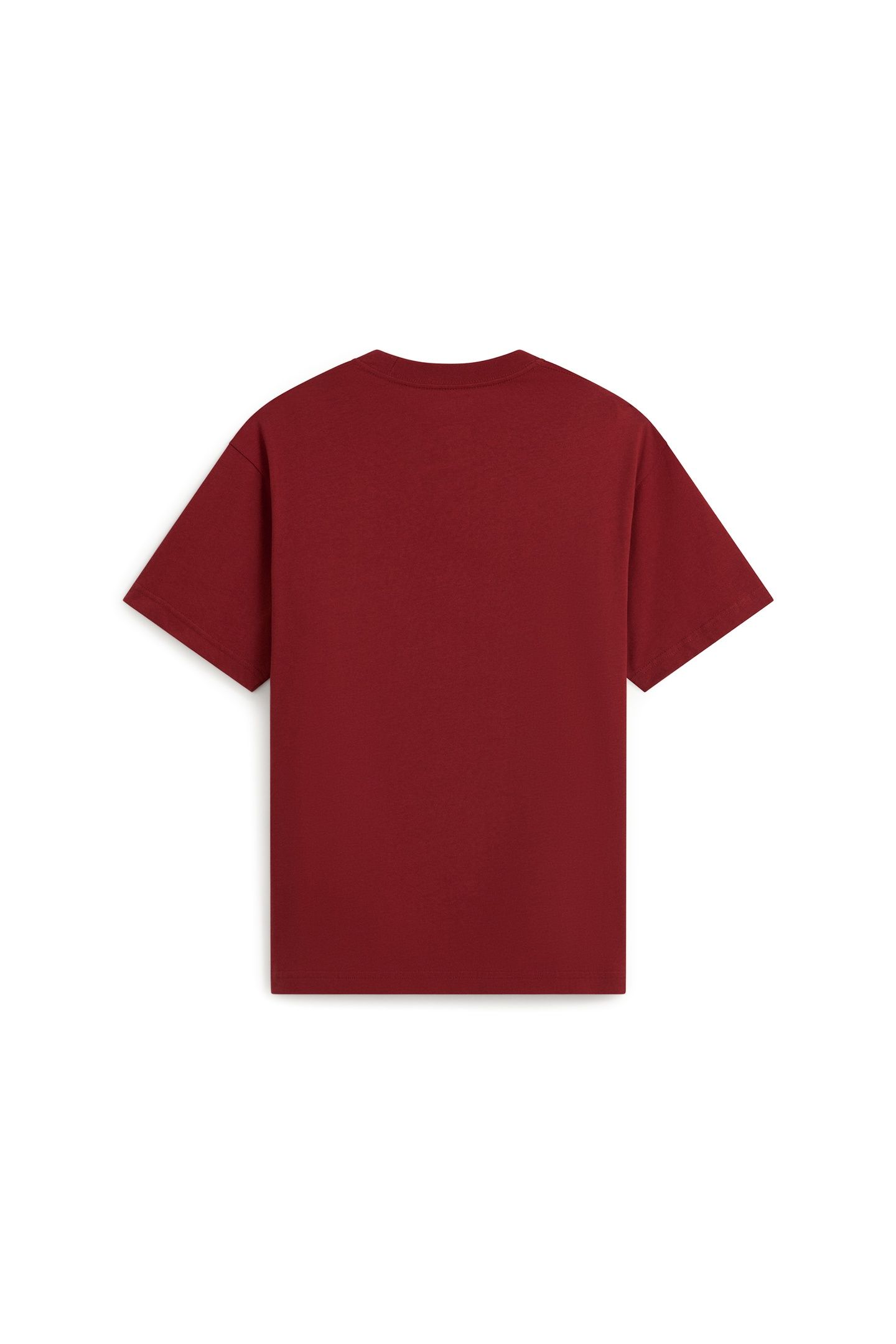 LEFT CHEST II LOOSE SS TEE POPPY EMBER 4