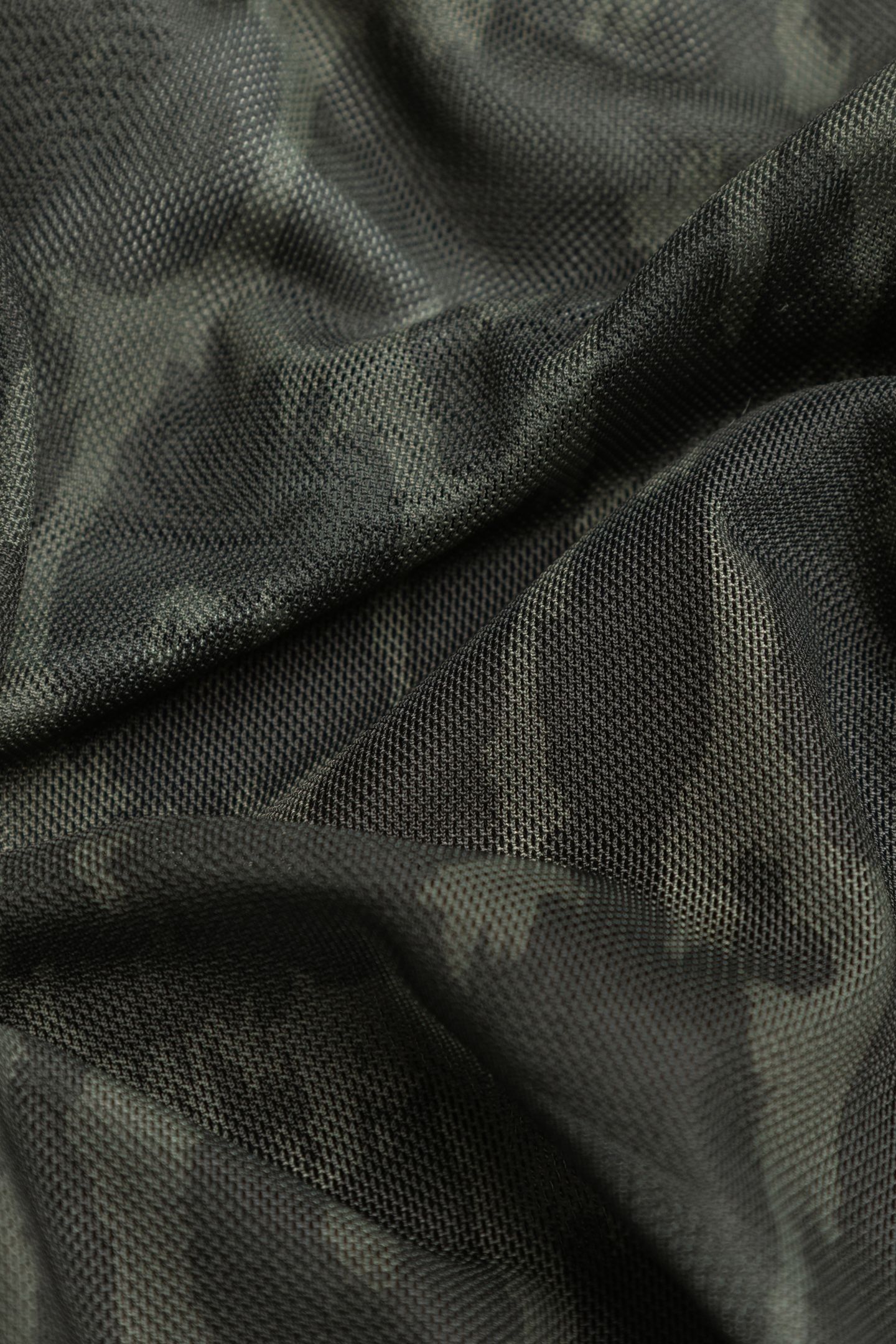 KHAKI MESH T-SHIRT WITH LEOPARD PRINT 6