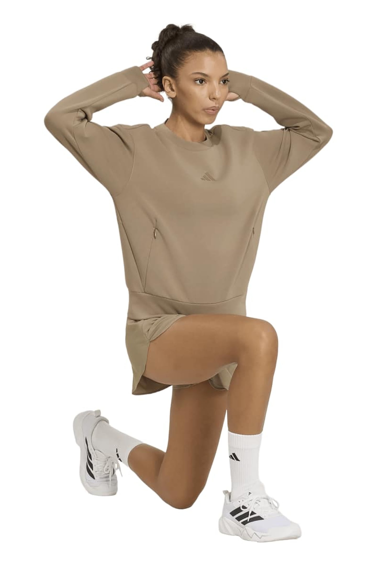 D4T KNIT CREW KHAKI SIX 4