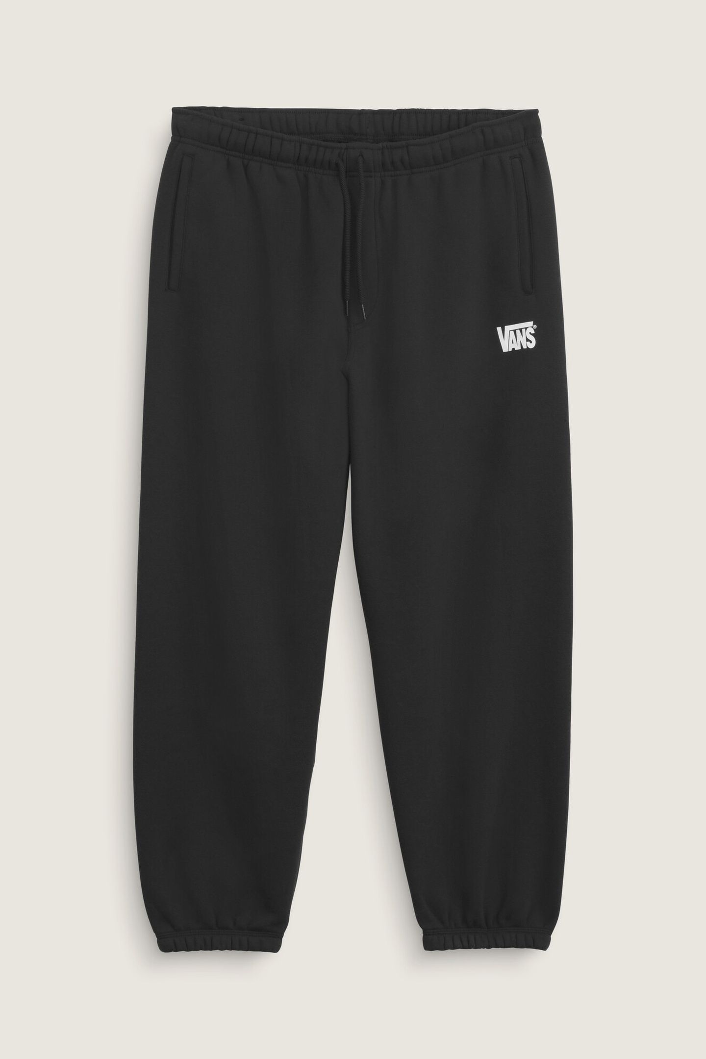 STRETCH LOGO FLEECE PANT II BLACK/WHITE 5