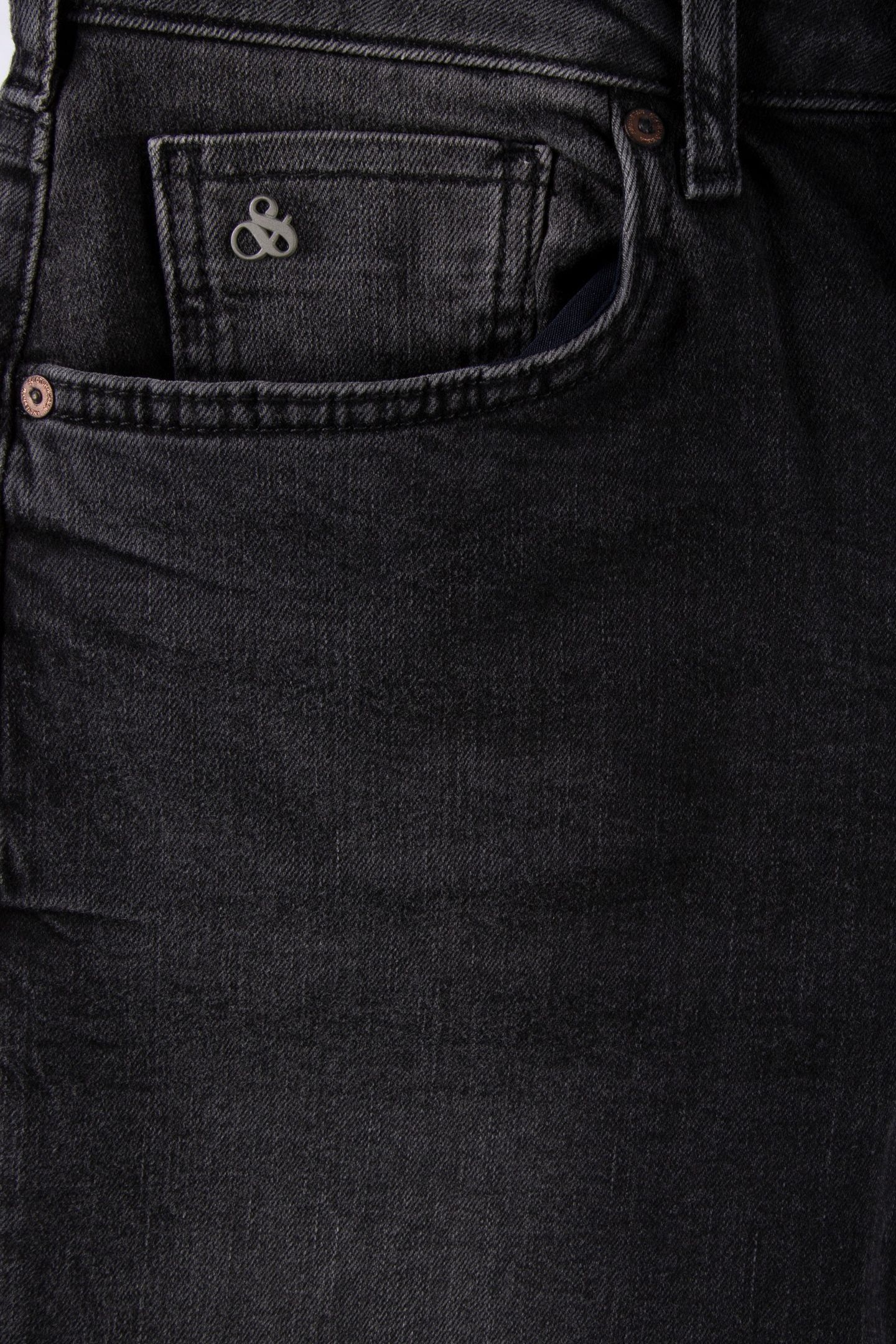 CORE THE SKY STRAIGHT JEANS -BLACK NIGHT 4
