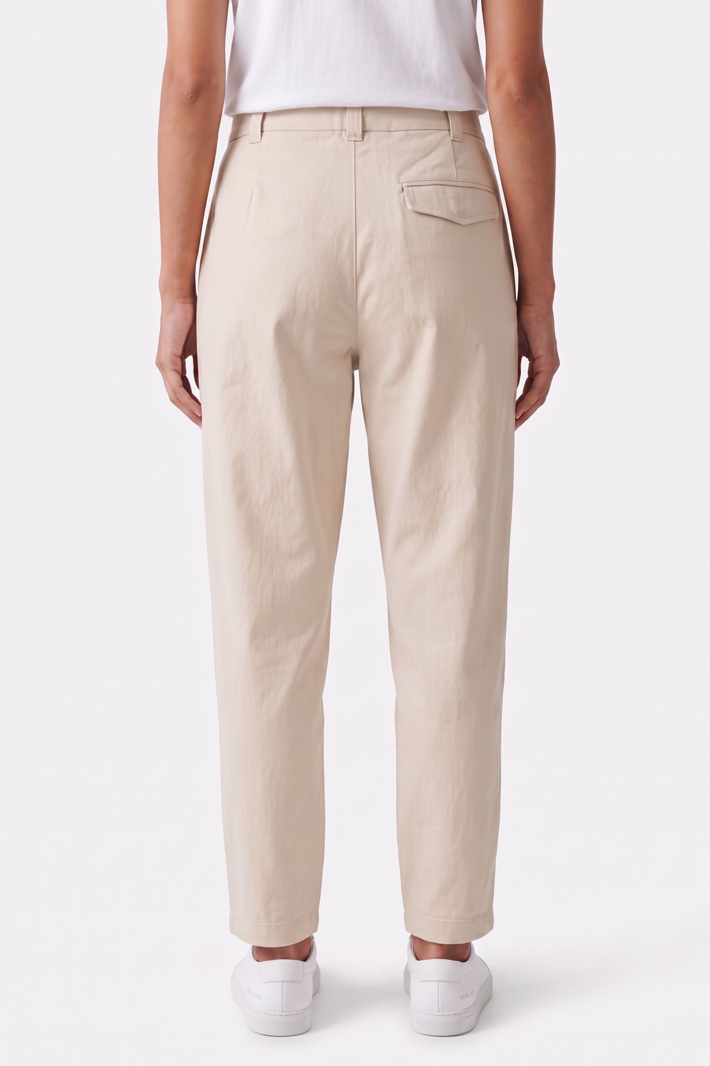 UNISEX TROUSERS RENATO ECRU 4