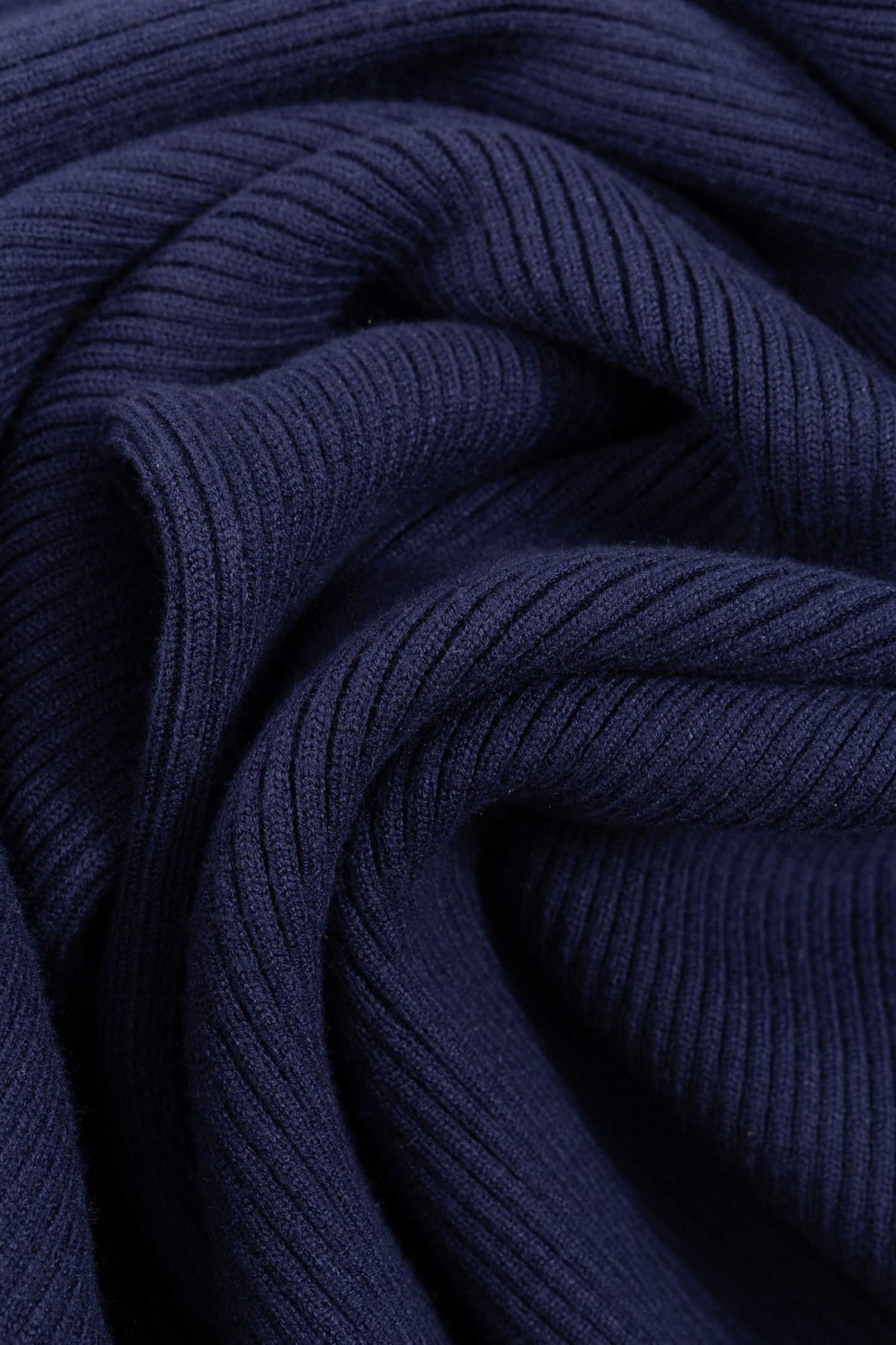 NAVY RIBBED TUBE DRESS 7
