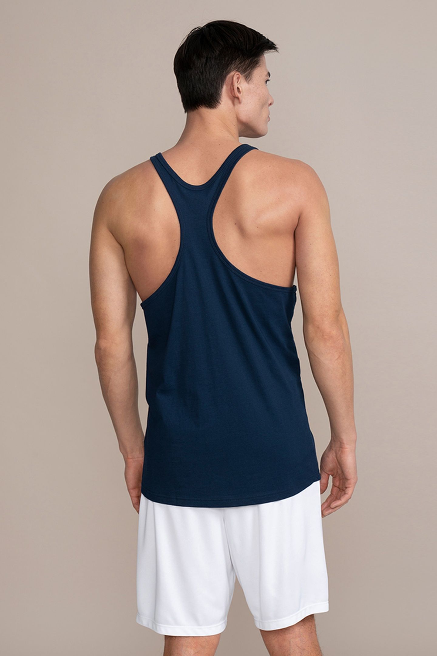 MUSCLE JOE STRINGER NAVY 3