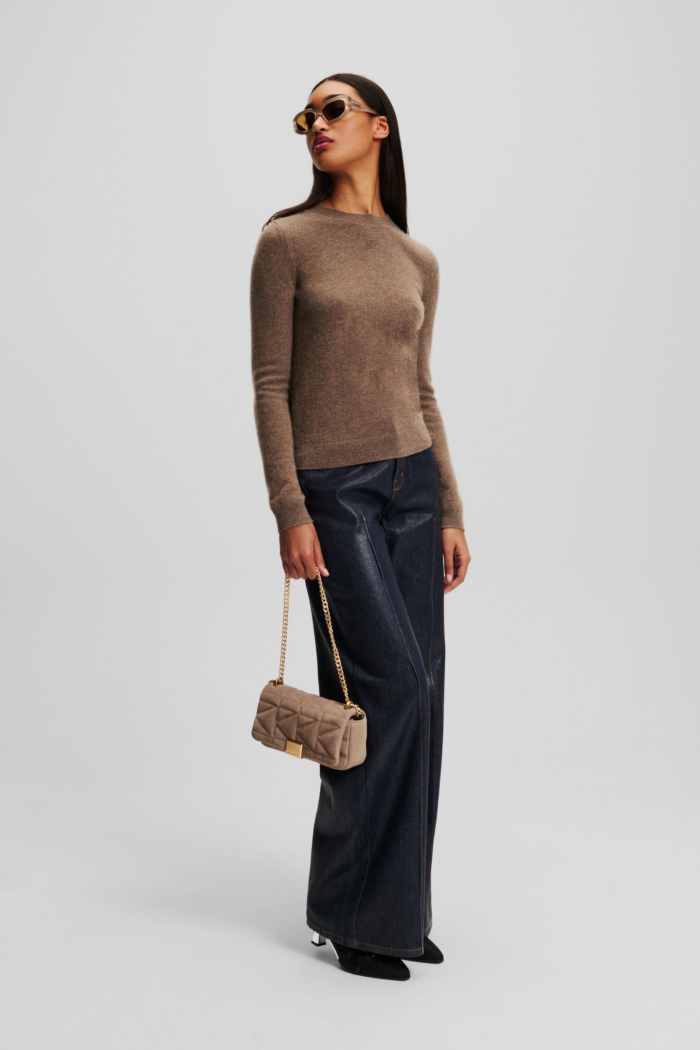 CASHMERE CREWNECK BEIGE 3