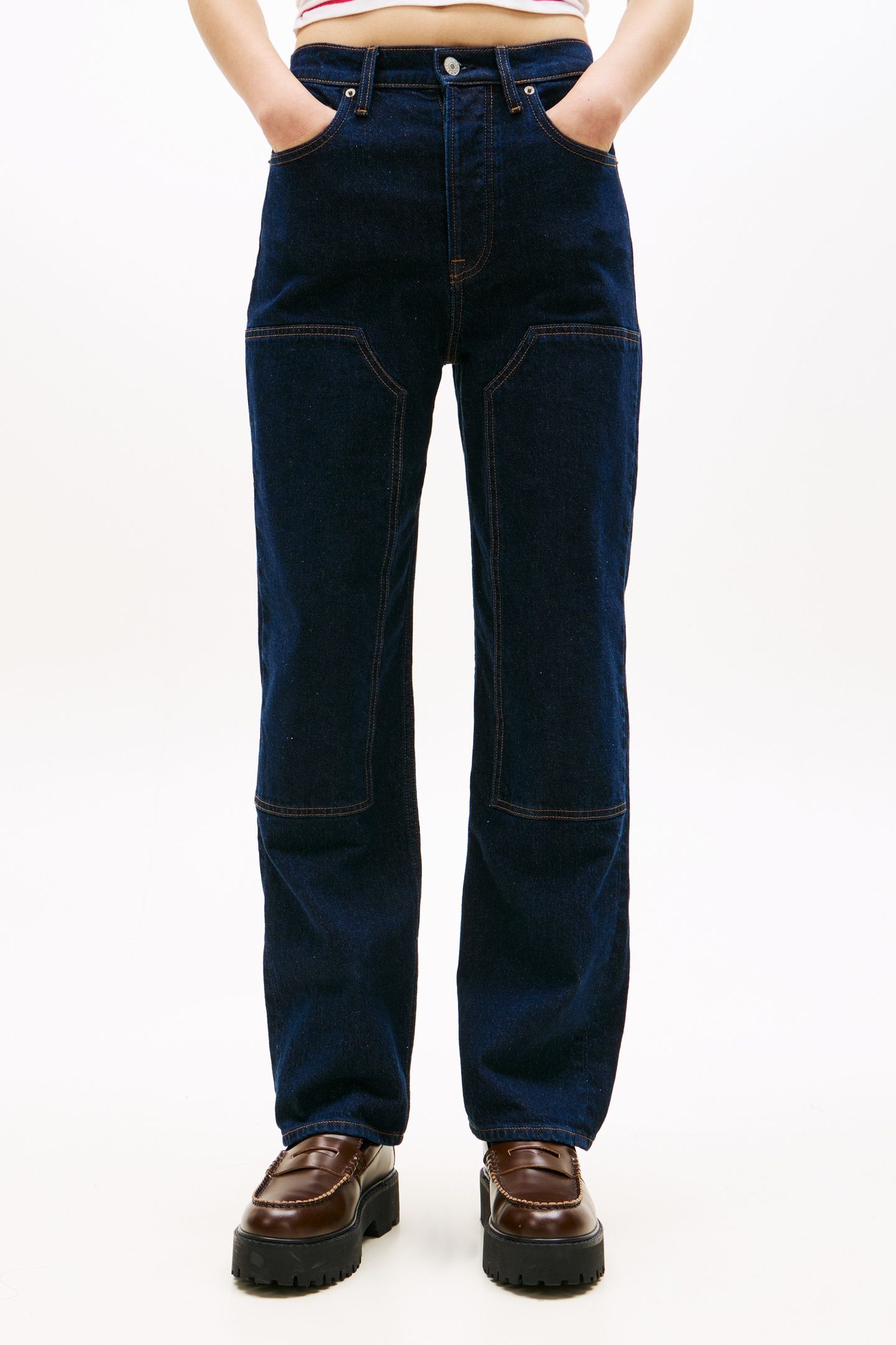 LAYLA HIGH RISE STRAIGHT JEANS DENIM 1