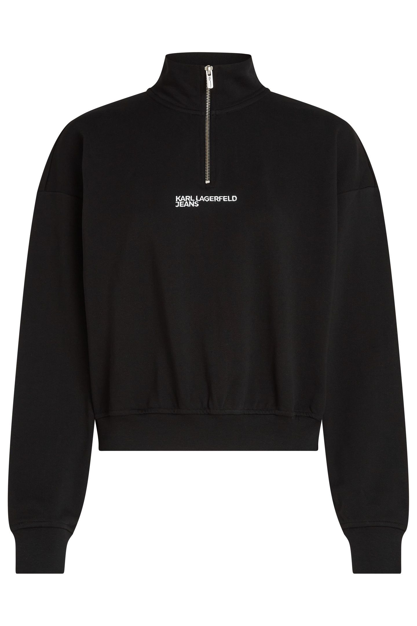 KLJ HALF ZIP SWEAT BLACK 4