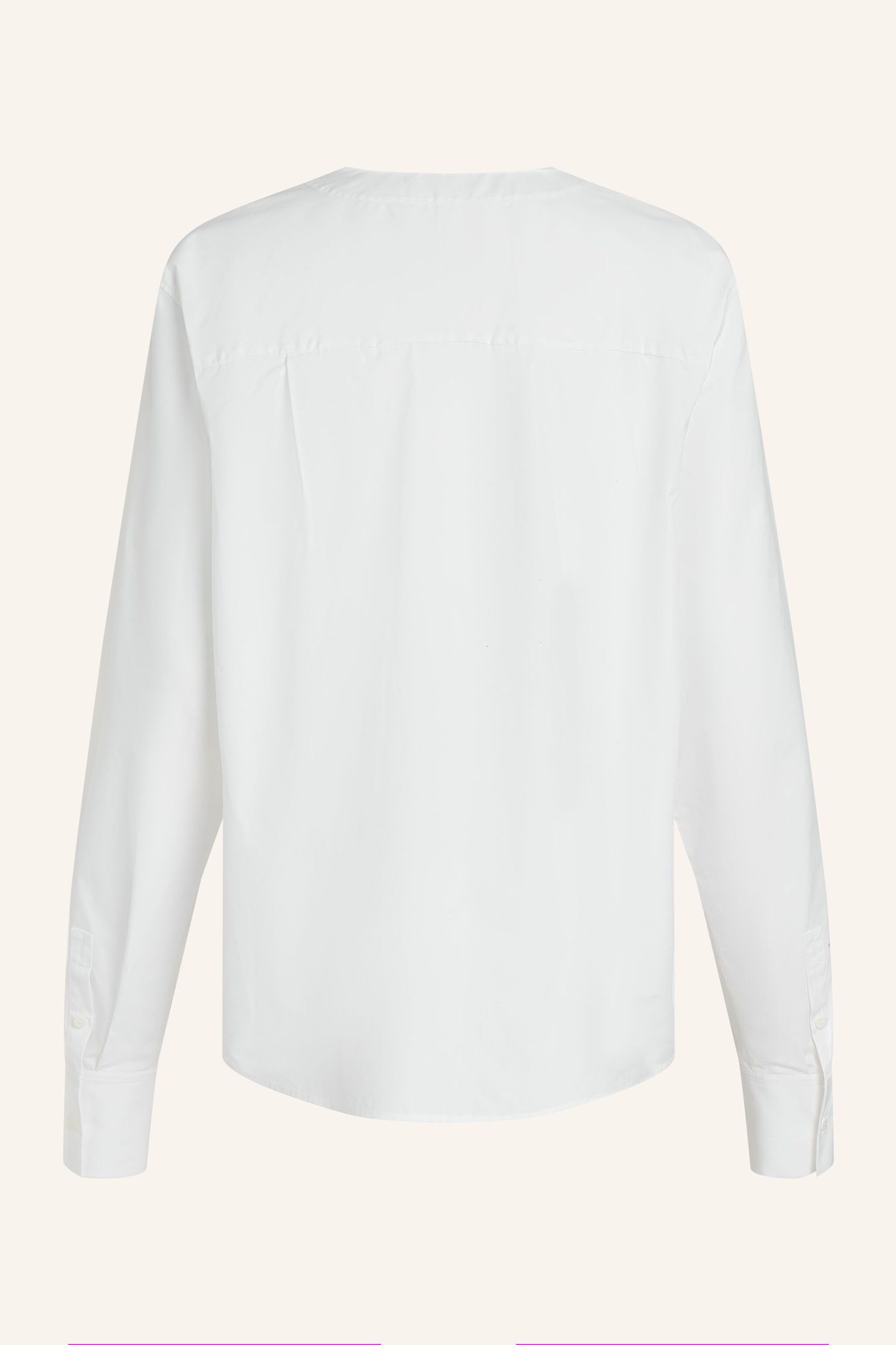 STUDIO POPLIN BLOUSE WHITE 5