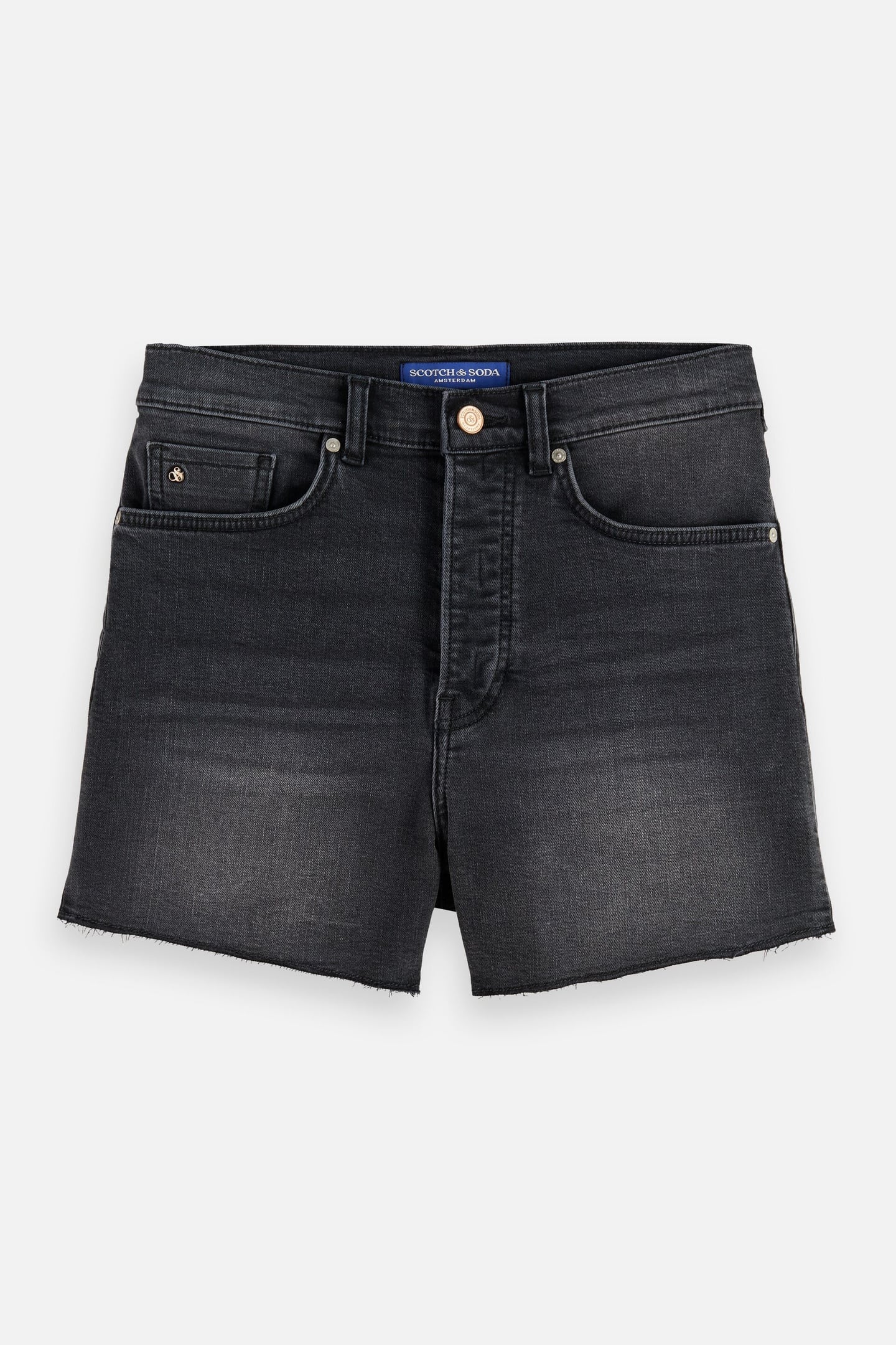 THE RAY CUT OFF DENIM SHORT BLACK NIGHT 4