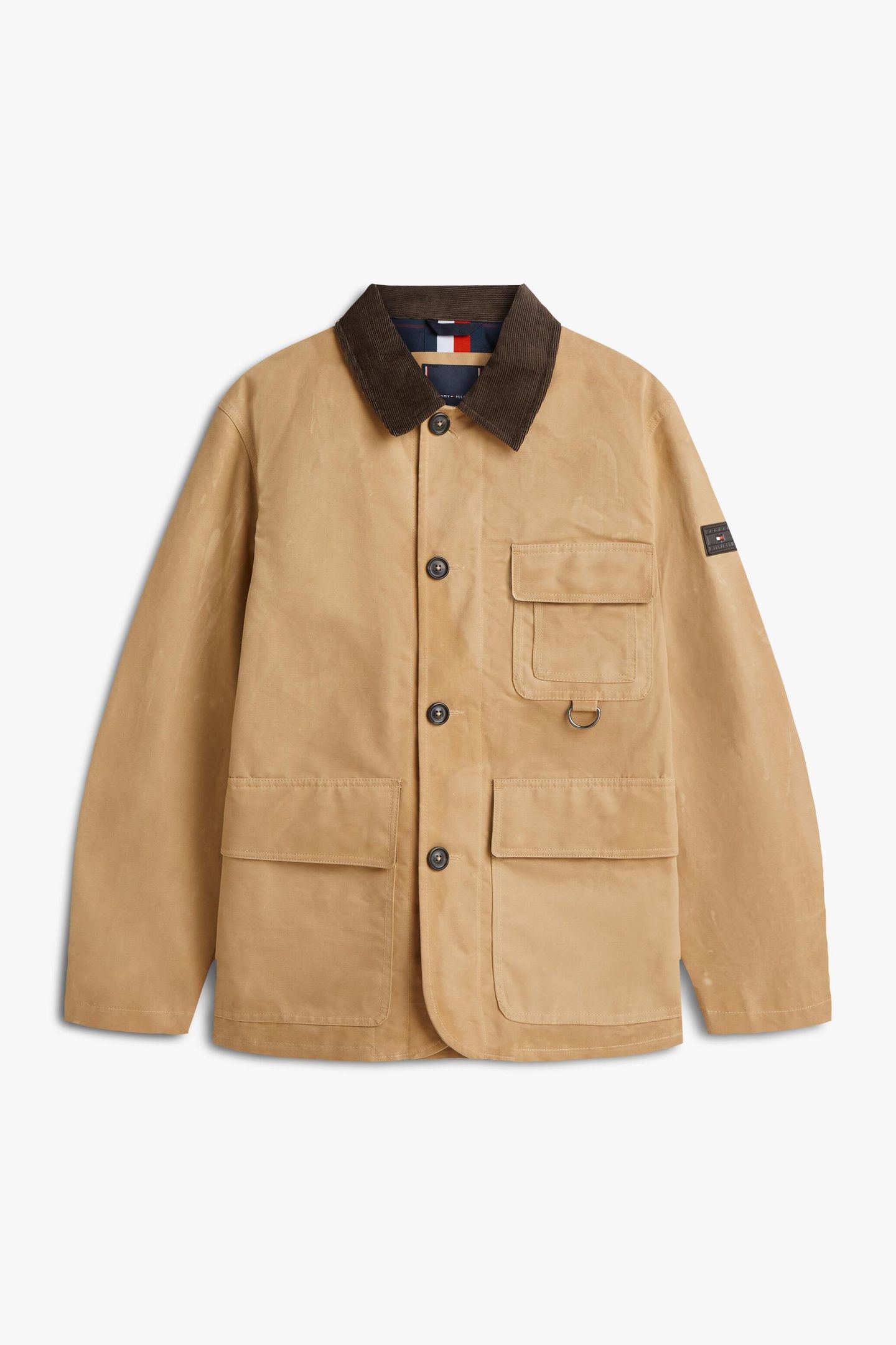WAXED BARN JACKET SAFARI CANVAS 5
