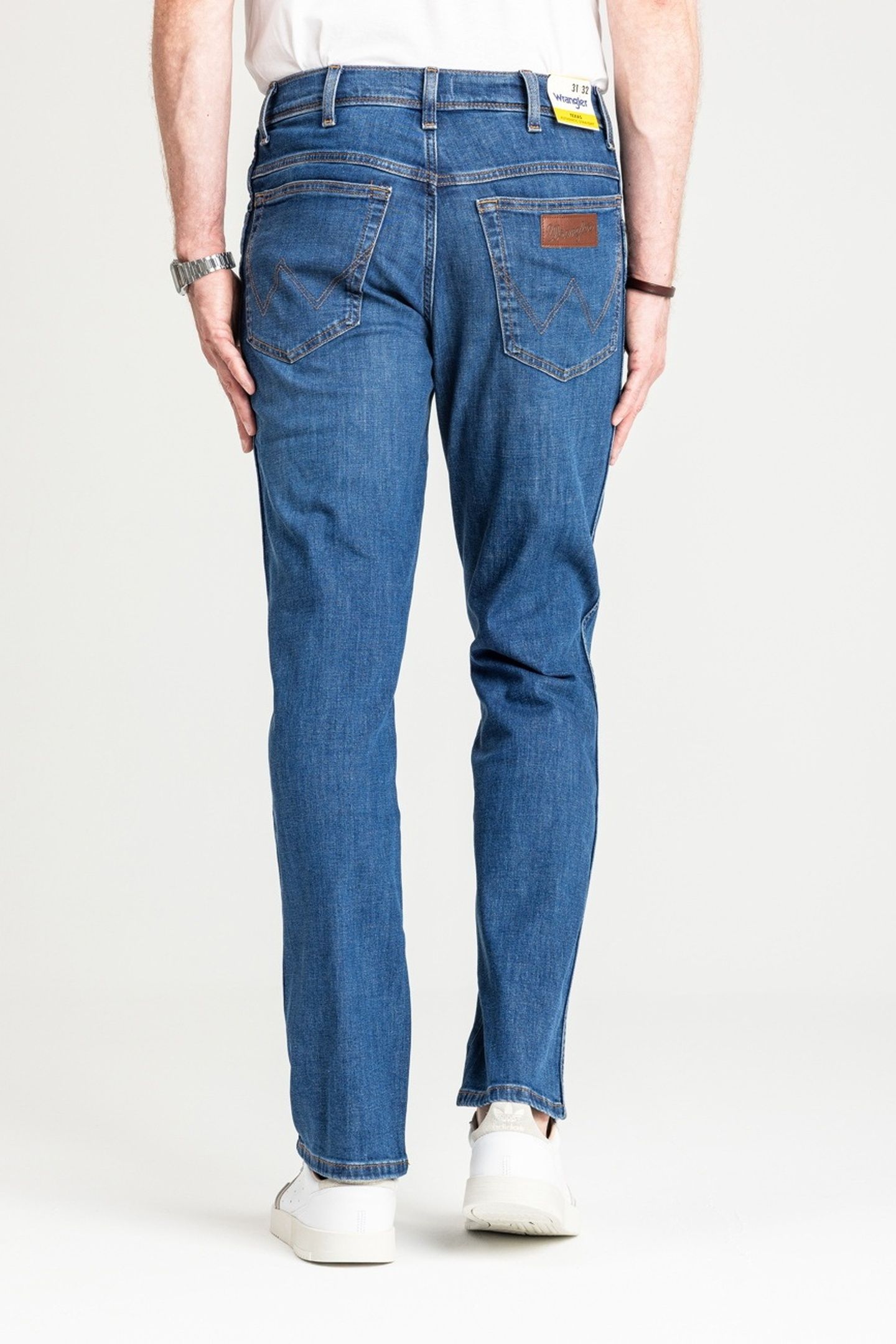 TEXAS MID VISUAL JEANS DENIM BLUE 2