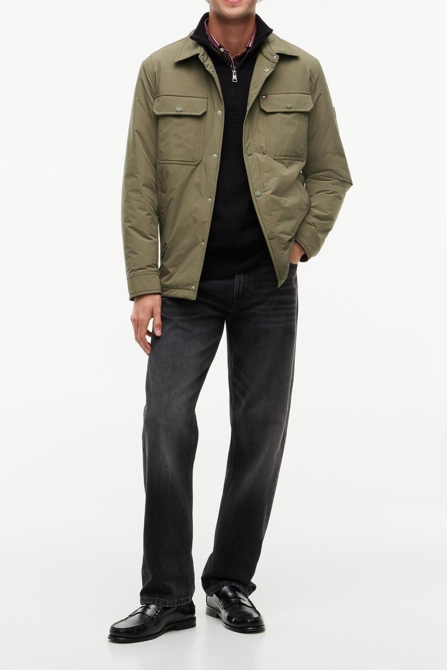 PACKABLE LIGHTWEIGHT SHIRT JACKET GREEN 3