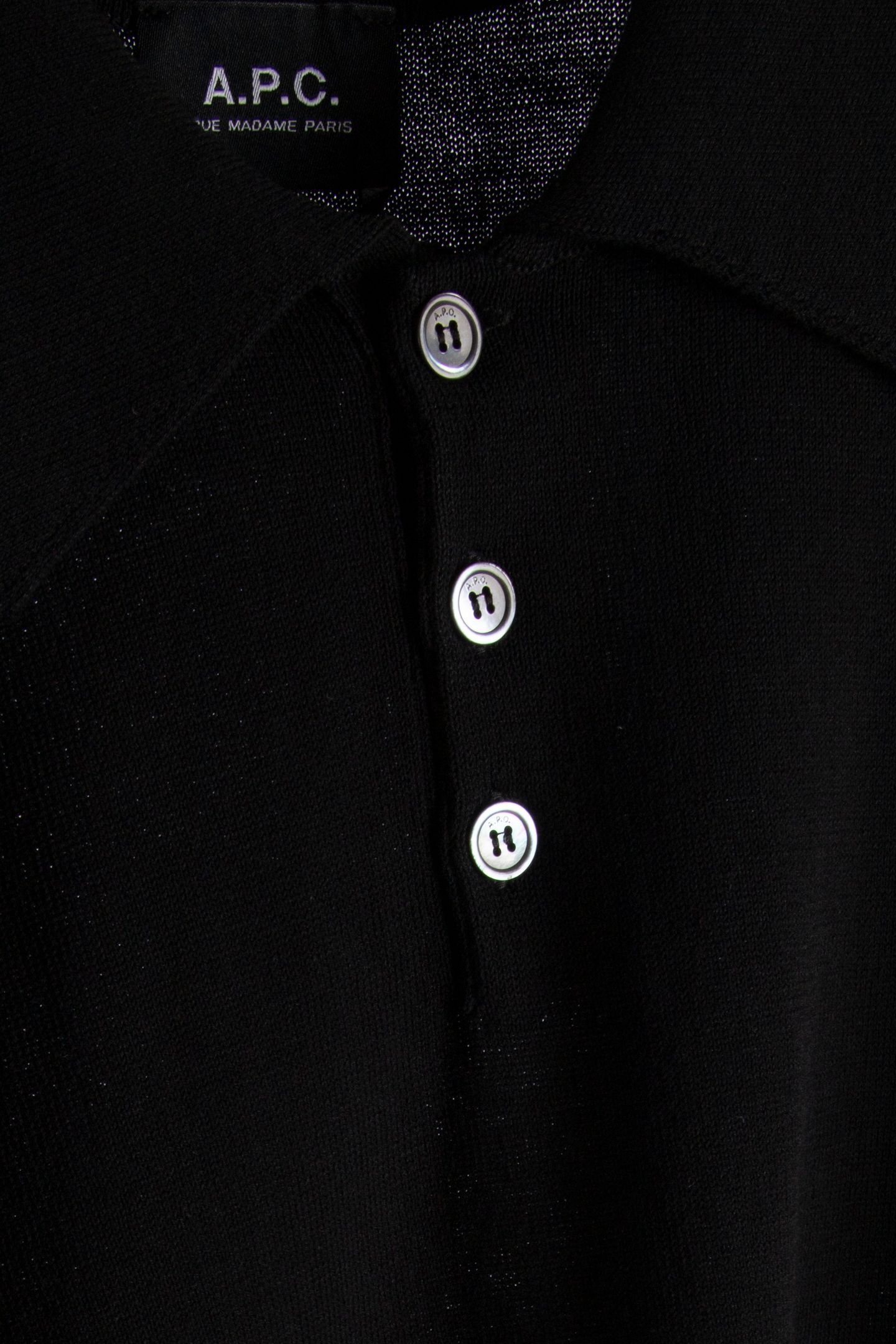 UNISEX POLO BLACK 5