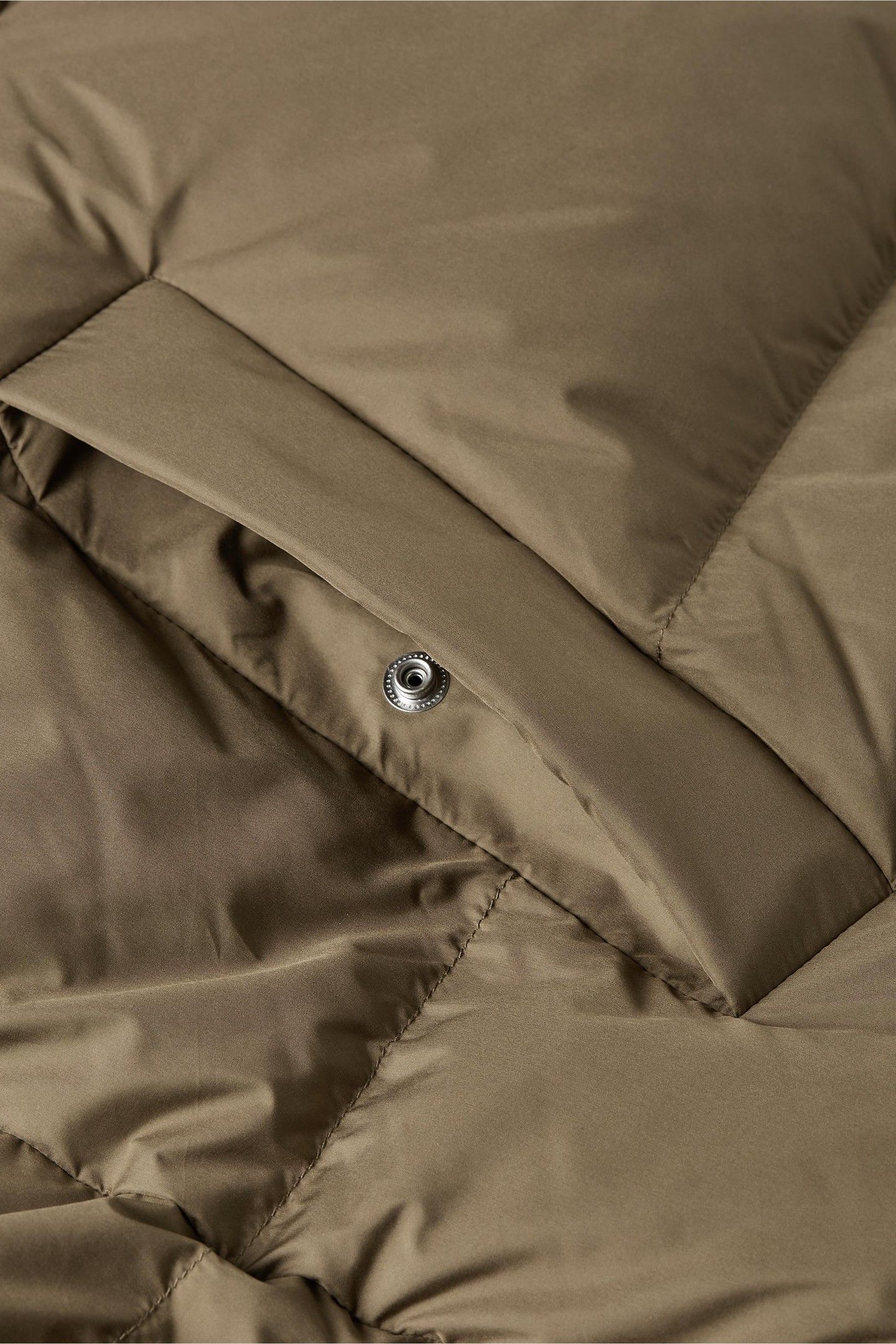 SOFT DOWN WRAP JACKET NORDIC TAUPE 4