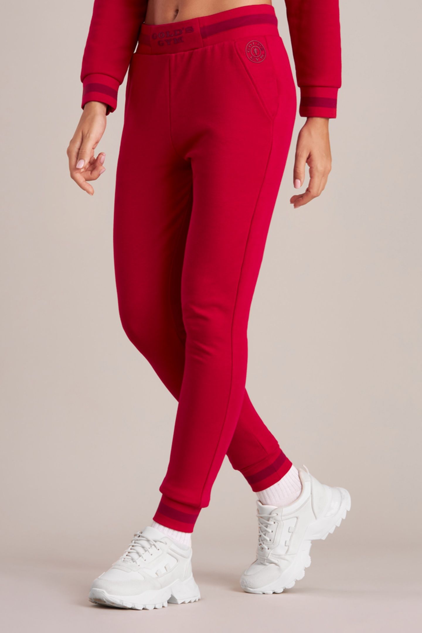 LADIES TIGHTS PANTS RED 2