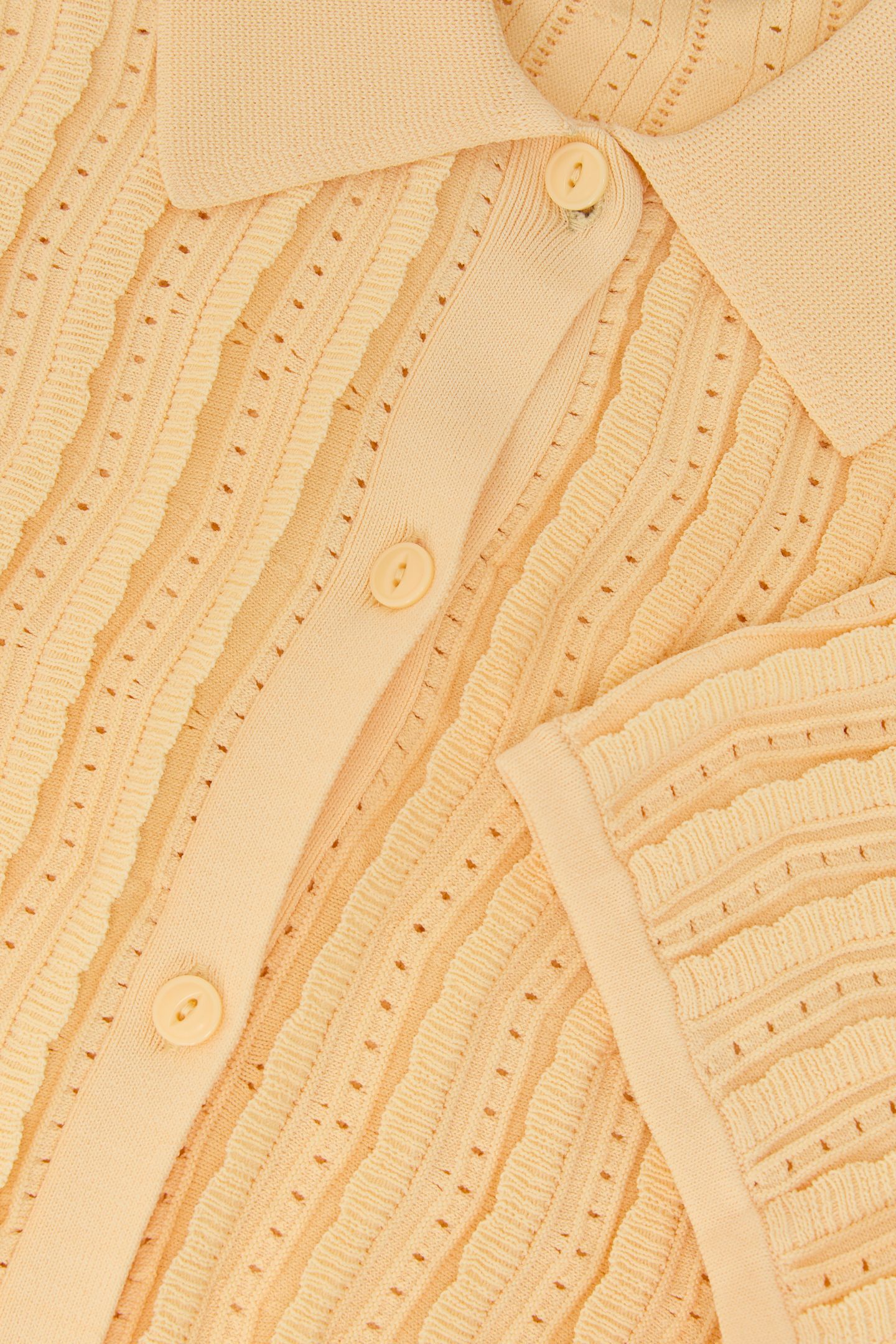 STITCH DETAIL SHIRT BUTTERMILK YELLOW 6