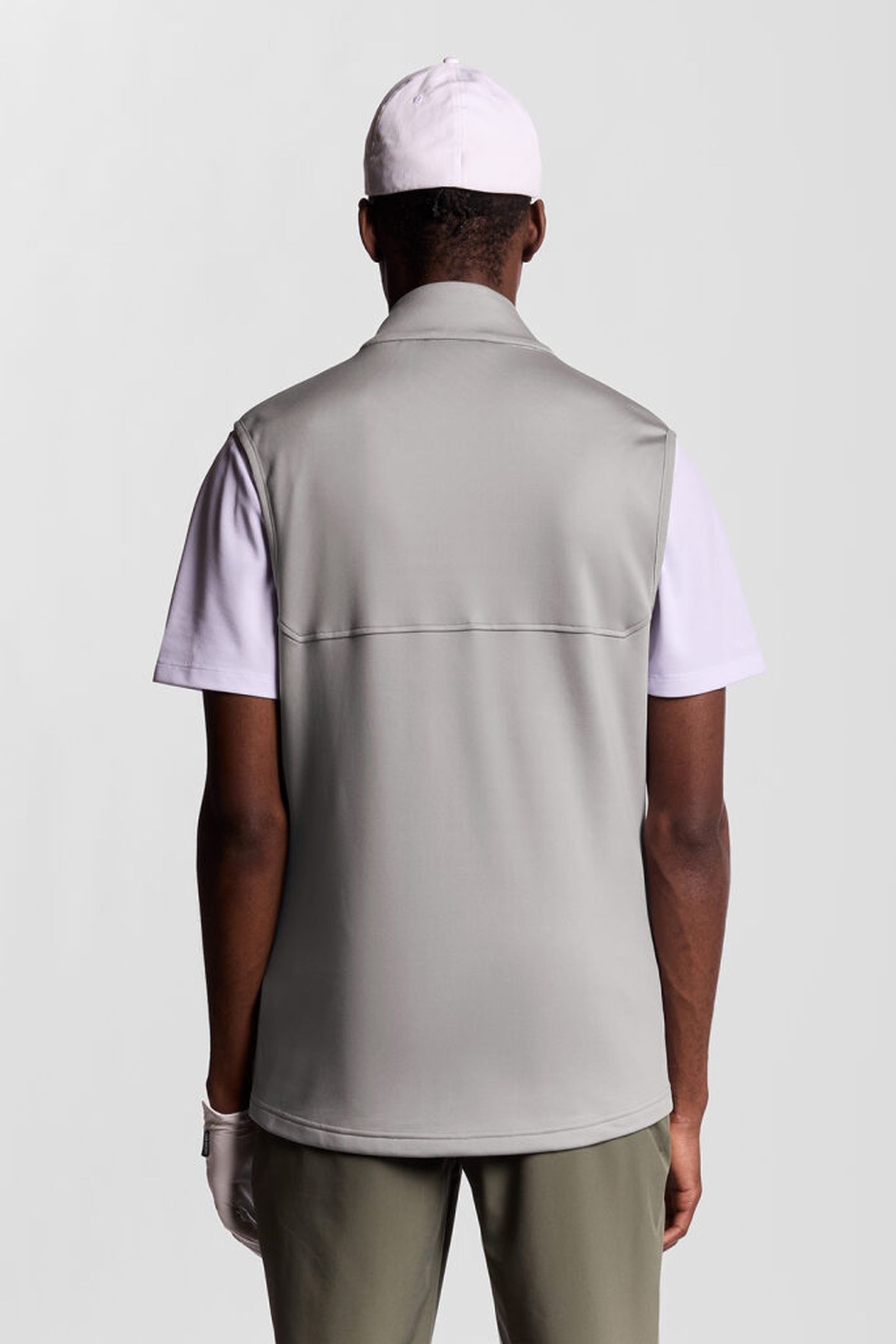 GOLF PRINTED WINDJAMMER FULL ZIP VEST TRUE IRON 2