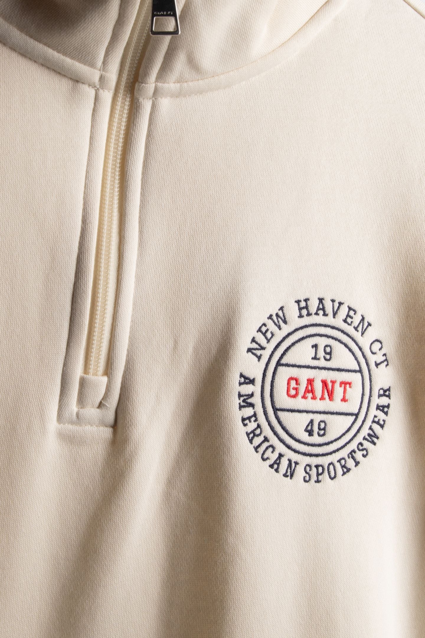 GRAPHIC HALFZIP CREAM 4