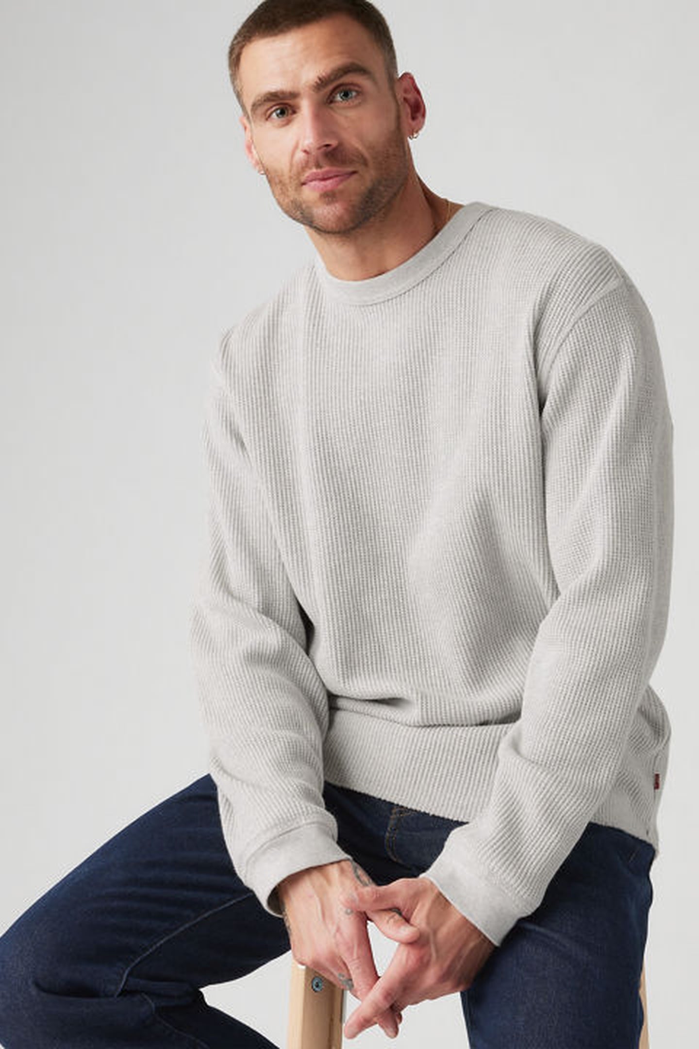 LONG-SLEEVE RELAXED THERMAL TEE 5
