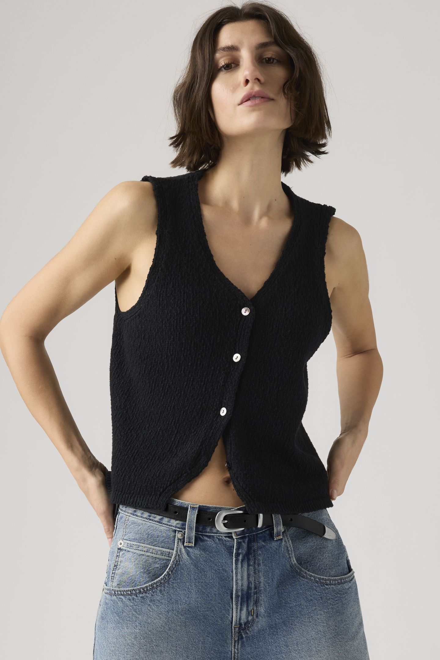 HELEN MINI BOUCLE VEST 1