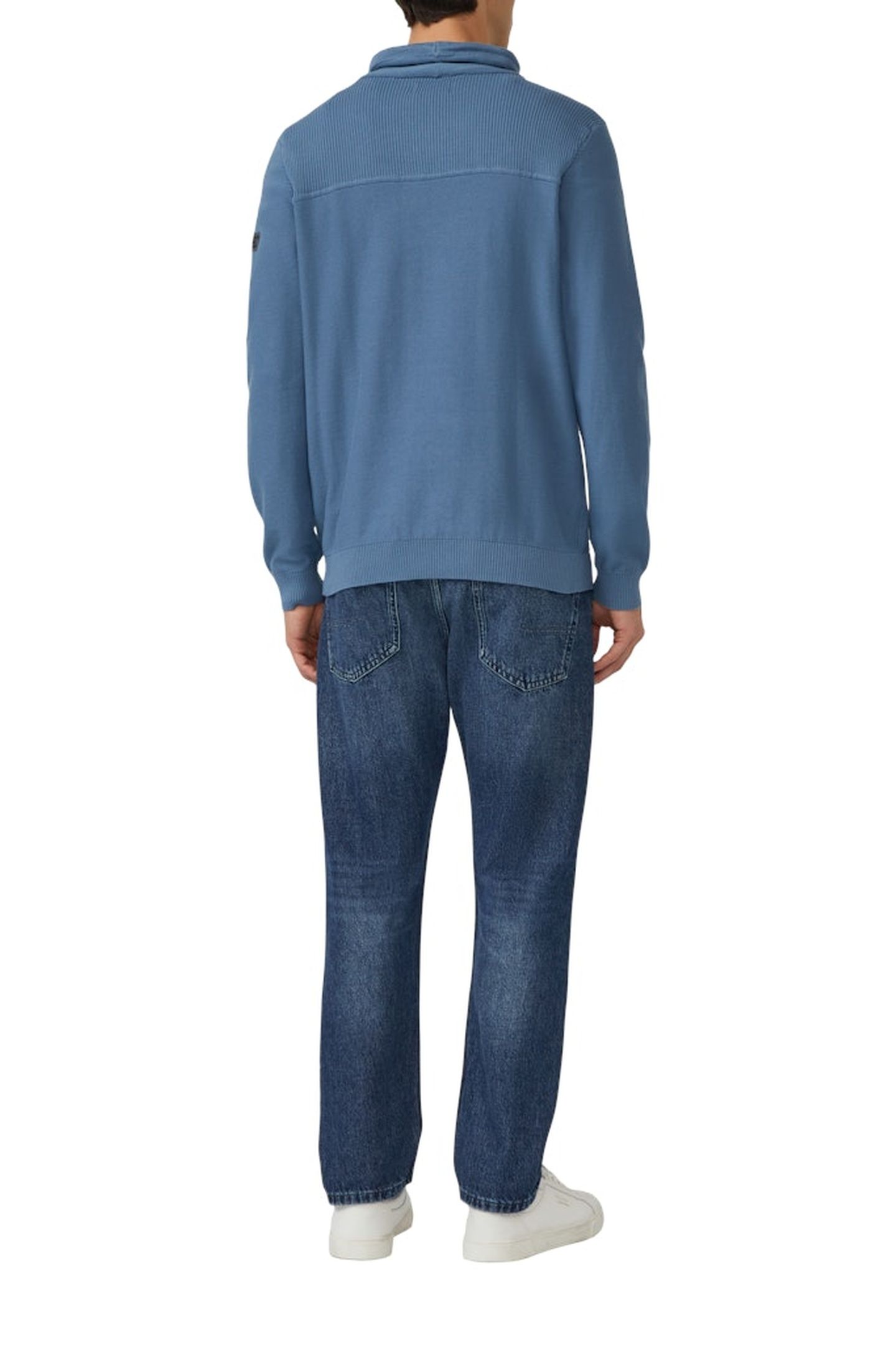 S.OLIVER PULLOVER BLUE GREEN 2