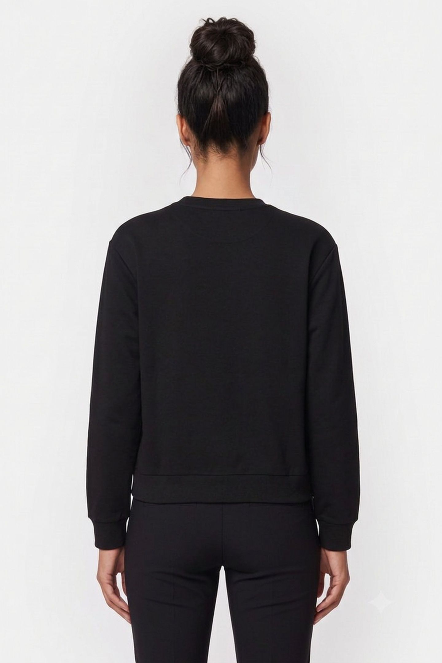 KARL DAILY SWEATSHIRT BLACK 2