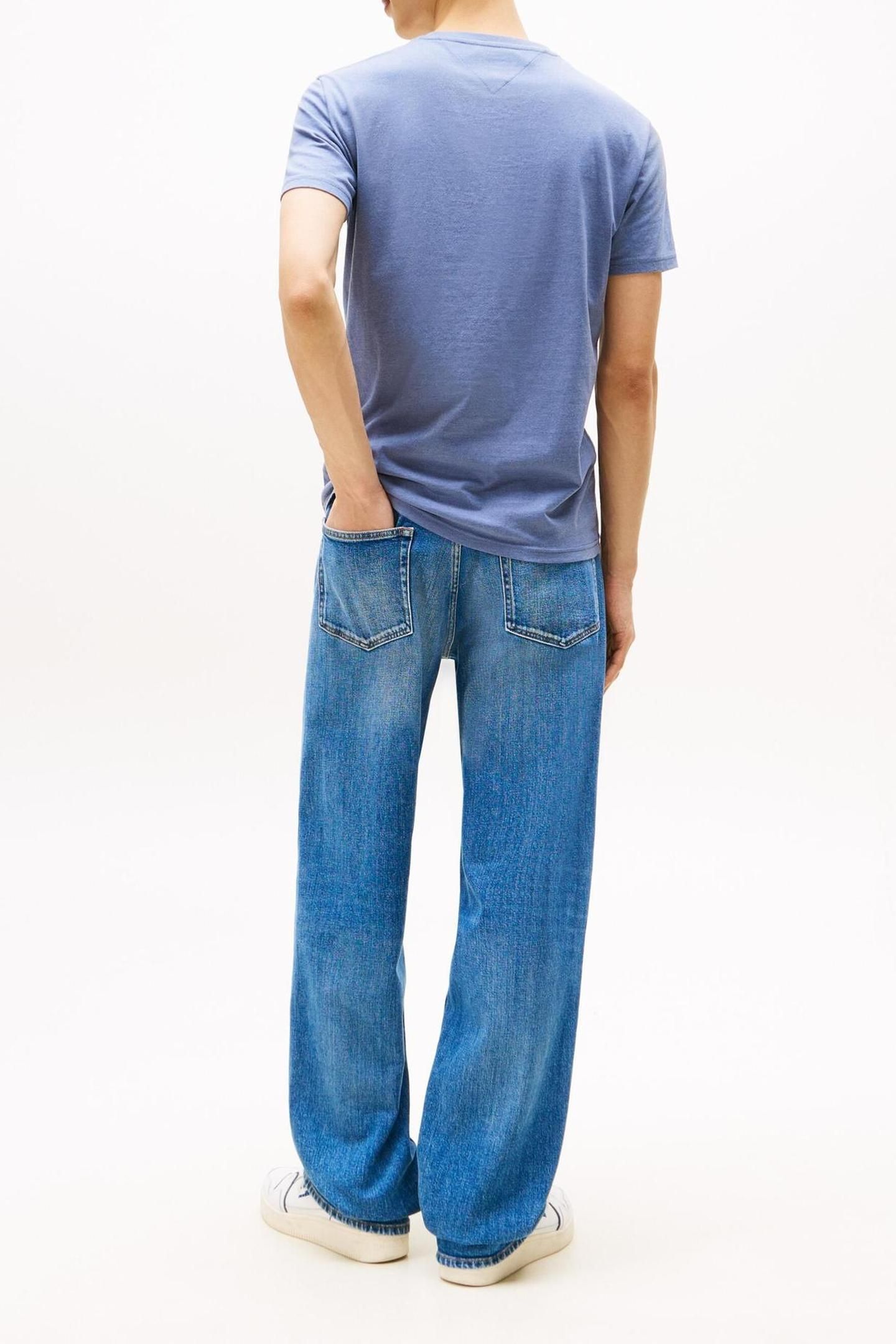 TJM XSLIM JASPE TEE BLUE MOMENT HEATHER 3
