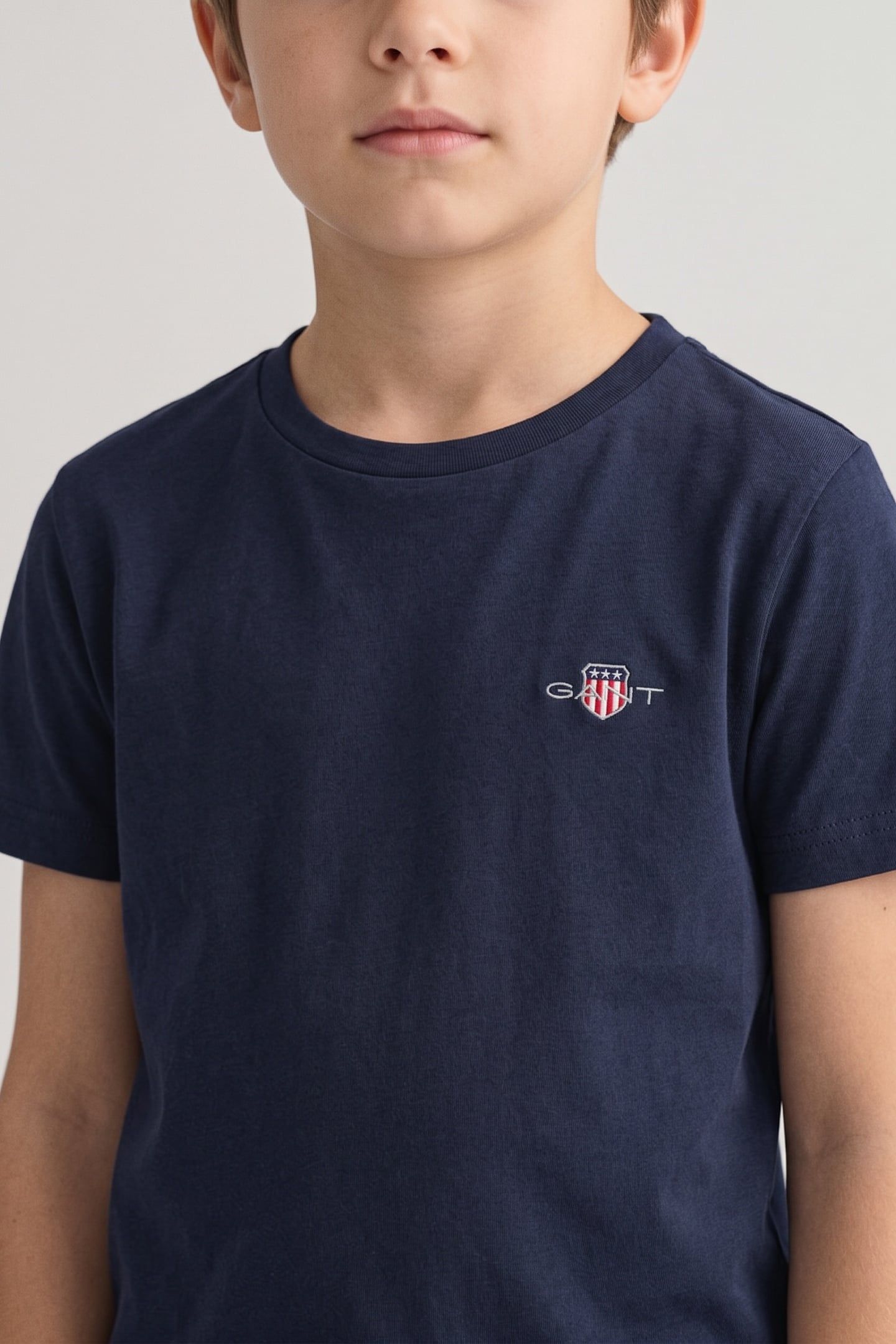 TEEN UNISEX C-NECK T-SHIRT 2-PACK MARINE 3