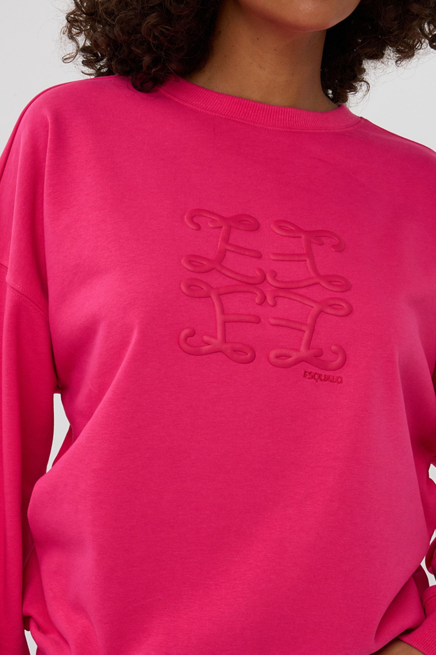 SWEATER EMBOSSED FRAMBOISE 7