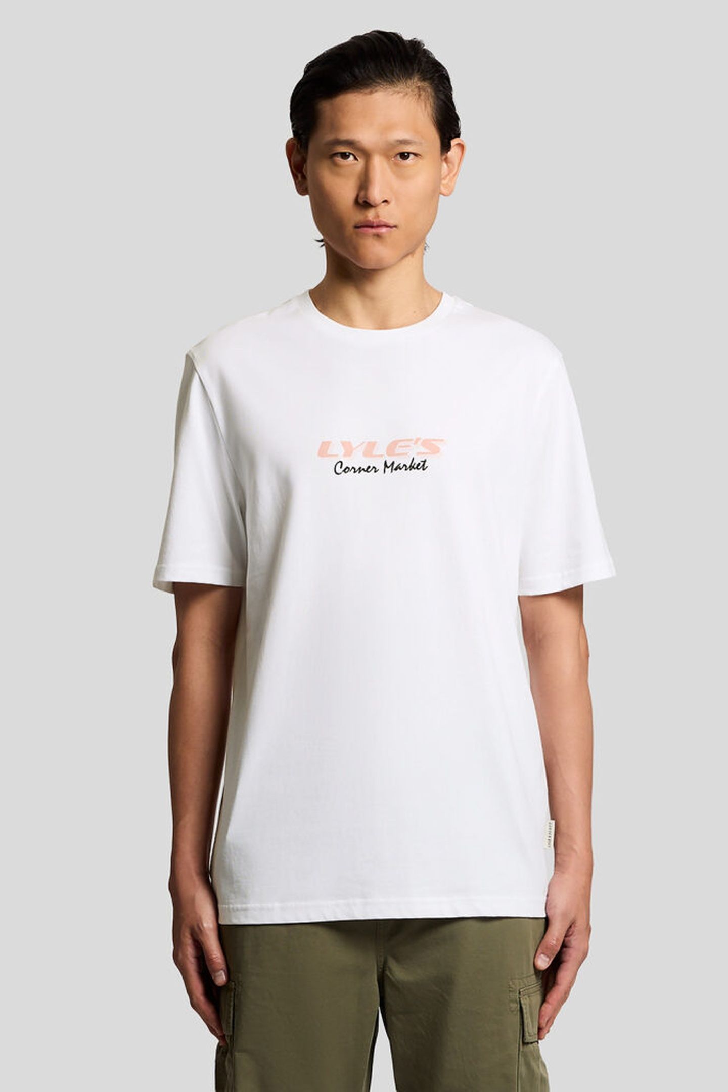 RECEIPT GRAPHIC T-SHIRT WHITE 1