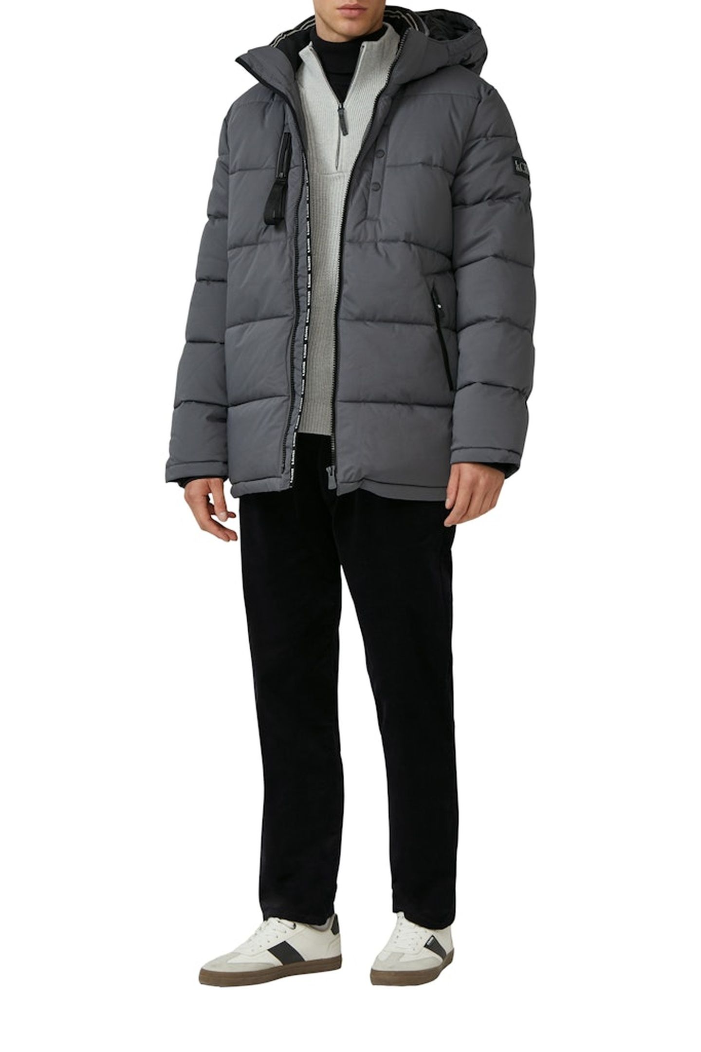 S.OLIVER JACKETS OUTDOOR GREY/BLACK 3