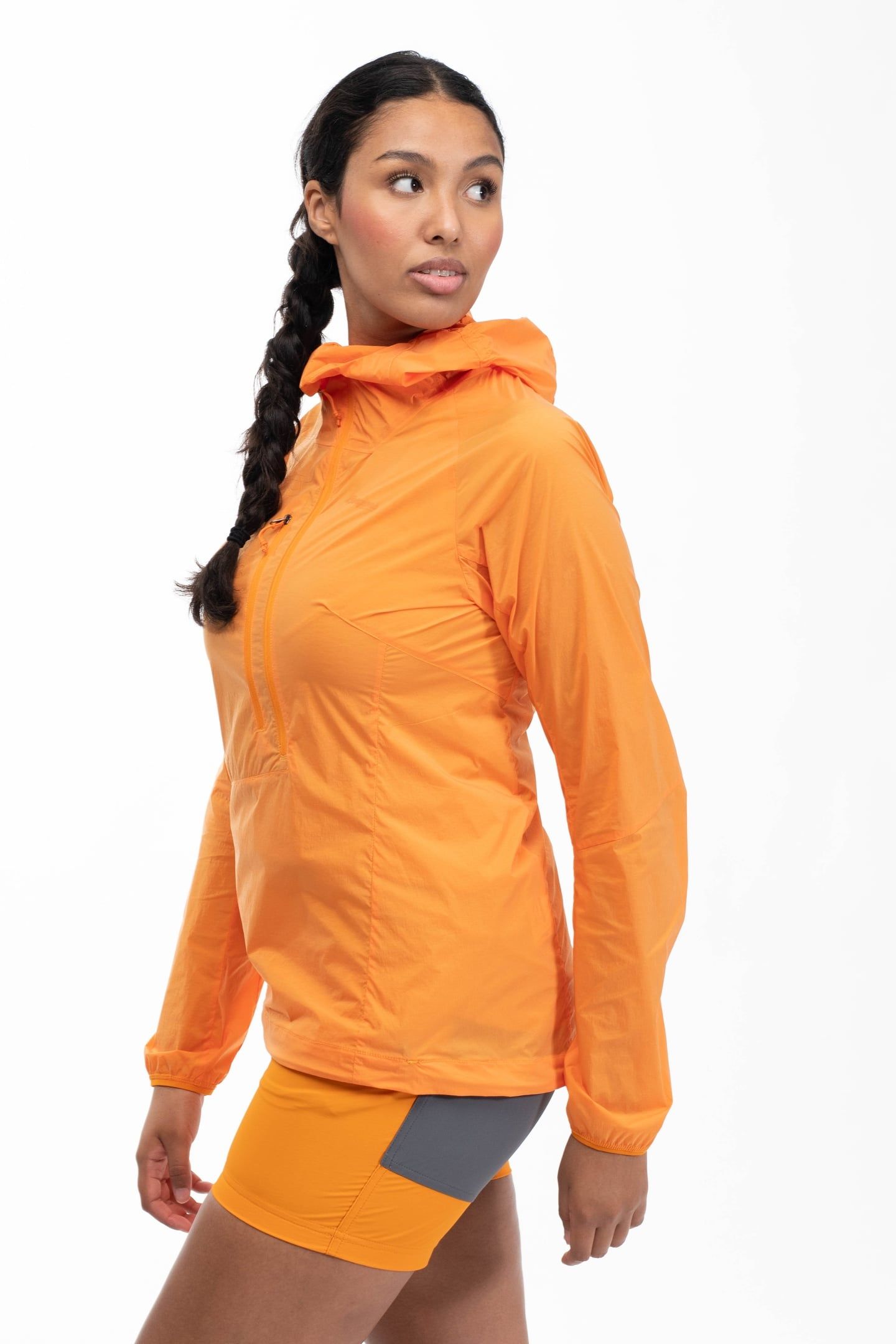 CECILIE LIGHT WIND ANORAK LUSH YELLOW 2