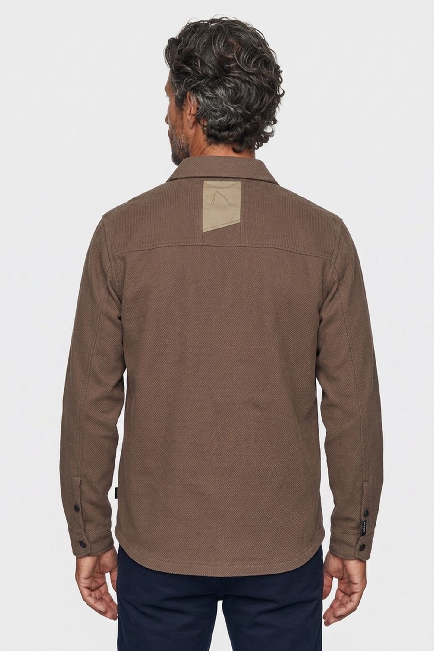 SHIRT LONG SLEEVE AXEL BLAZE STONE GRAY 2
