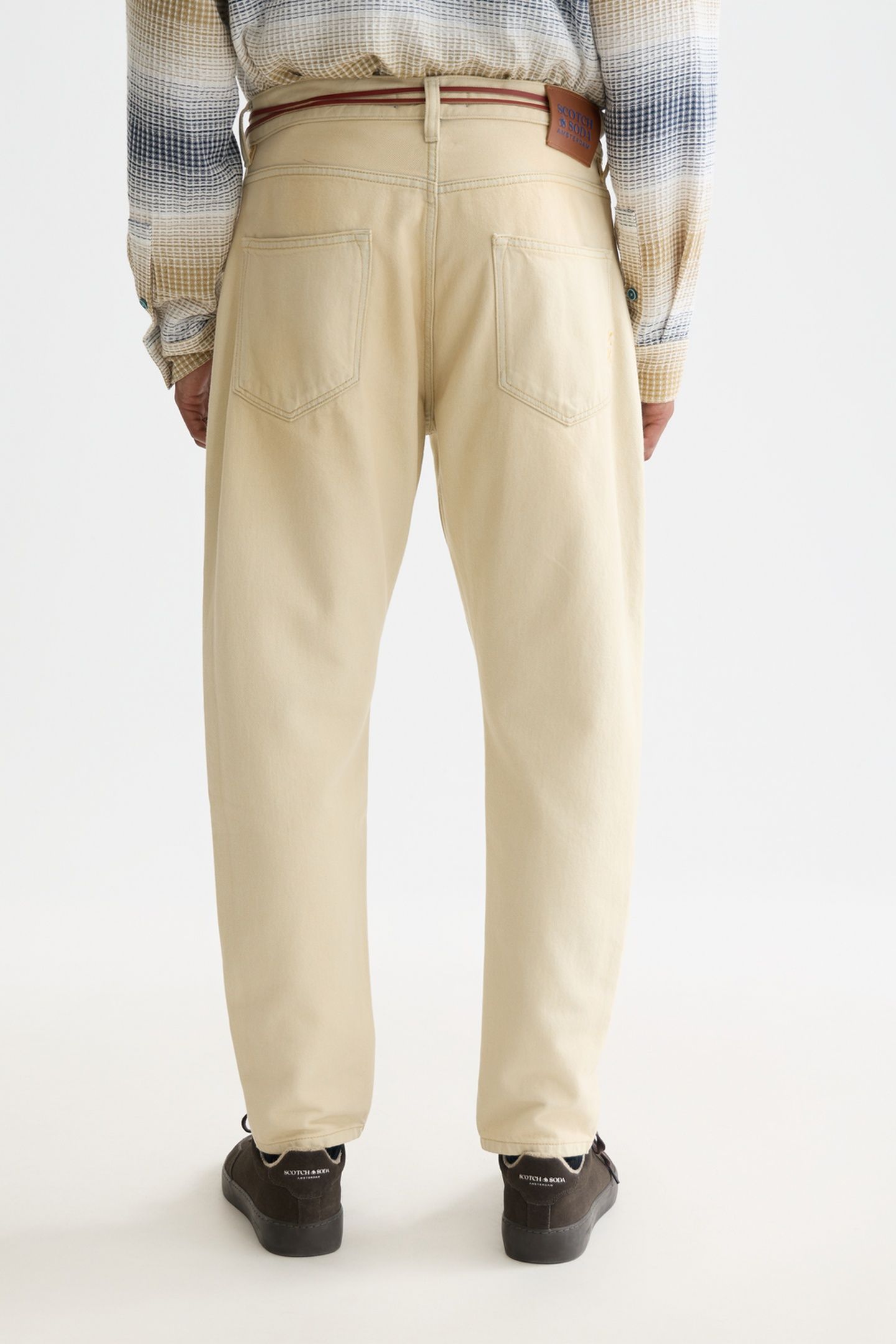 THE DEAN LOOSE TAPERED SEASONAL JEANS MEDIUM BLUE 2