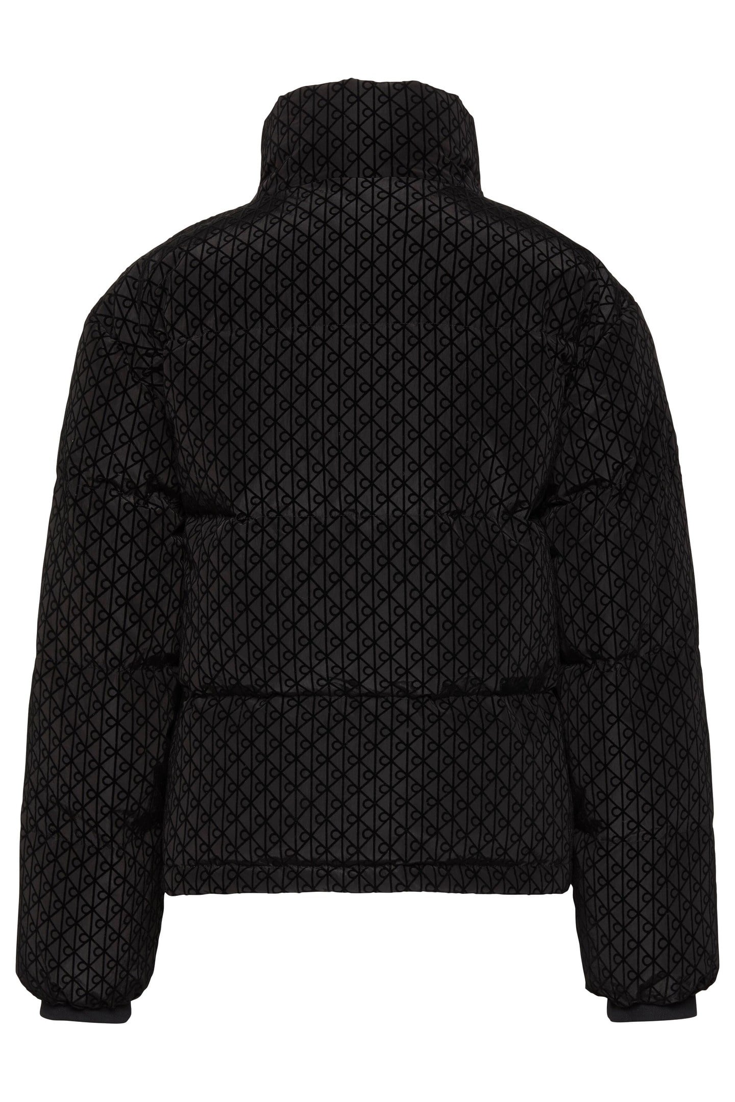 AOP MID WEIGHT DOWN JACKET BLACK 2