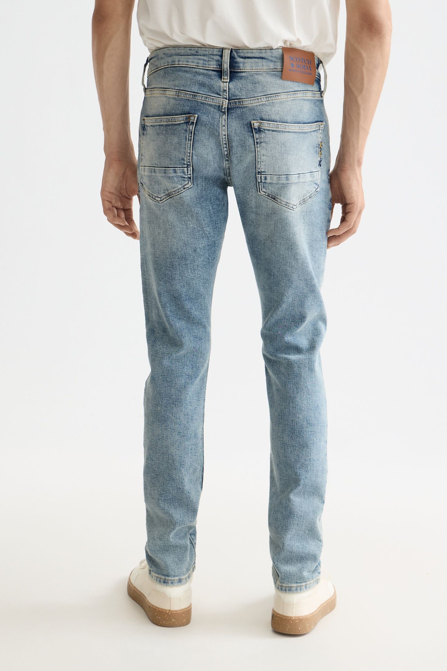 RALSTON REGULAR SLIM-FIT JEANS NAVY 2