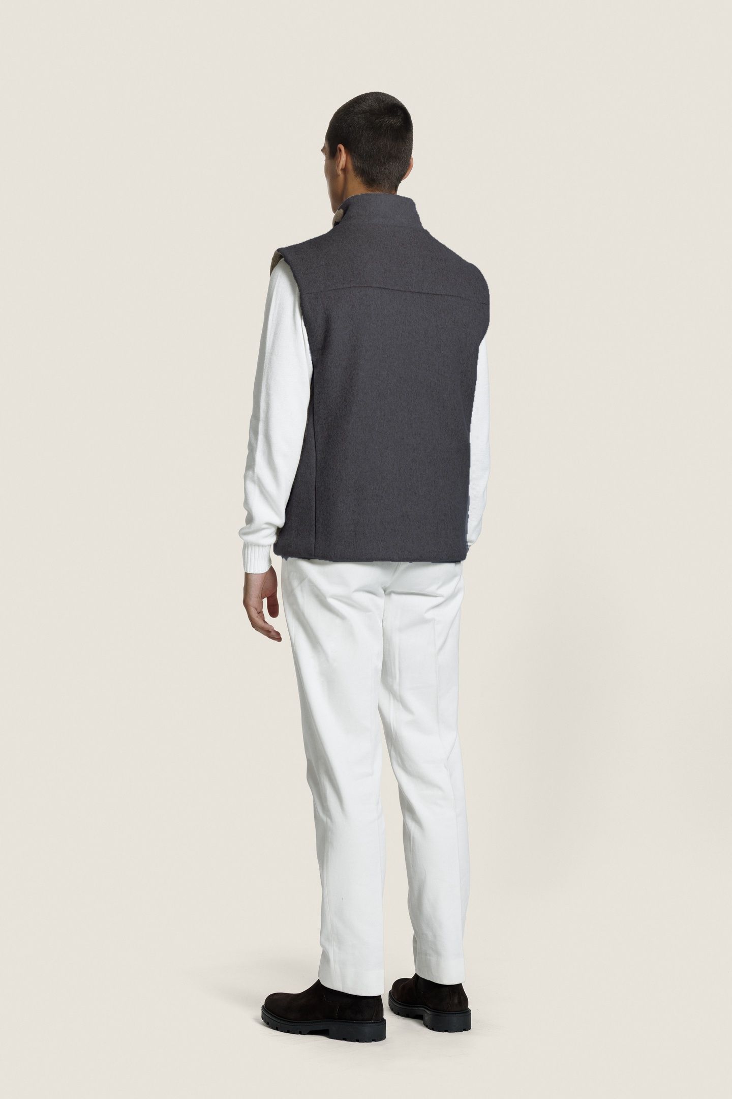 AXEL BODYWARMER D. GREY MELANGE 2