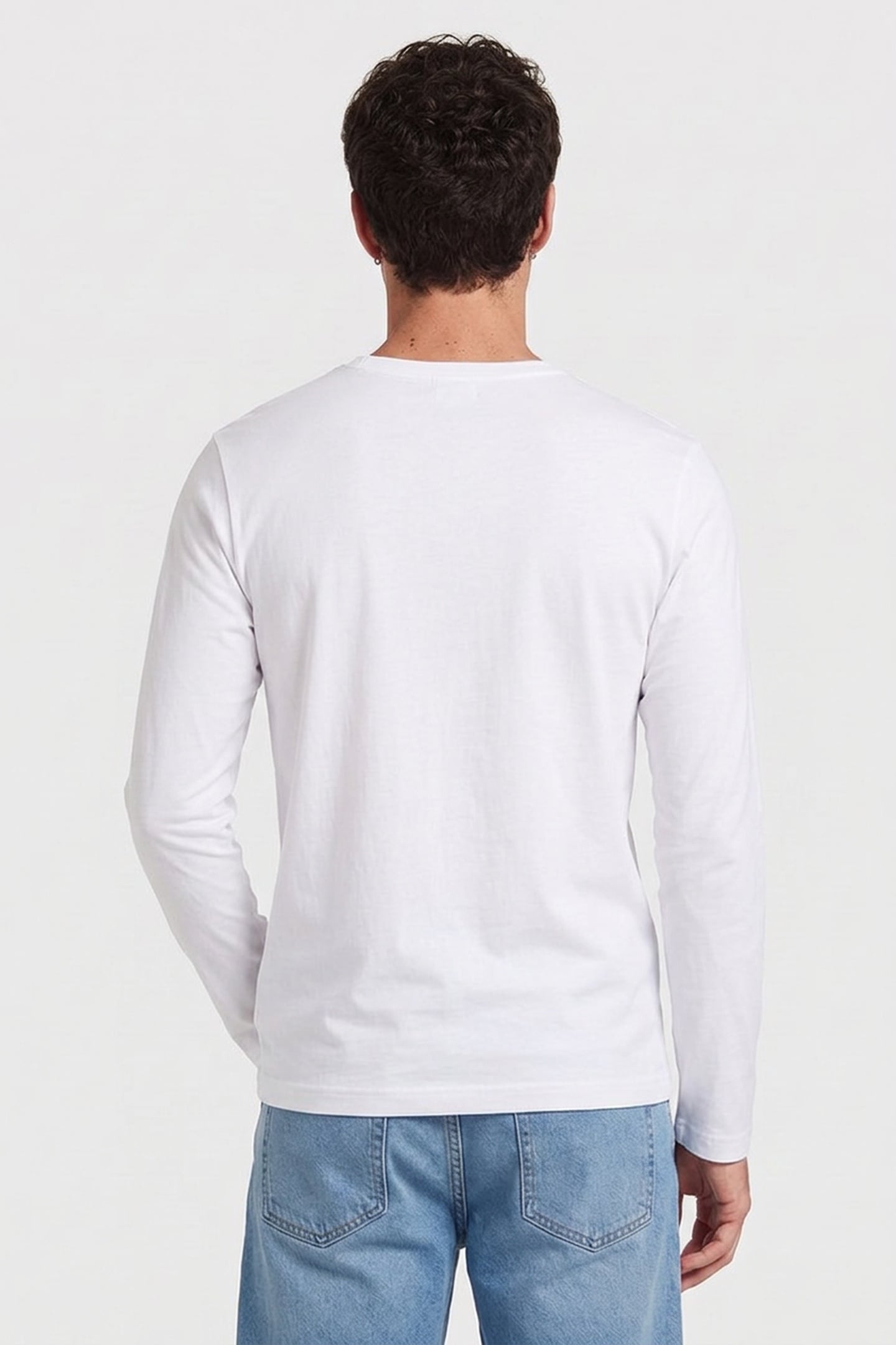 LS TEE PANT SET CLASSIC WHITE TOP 2