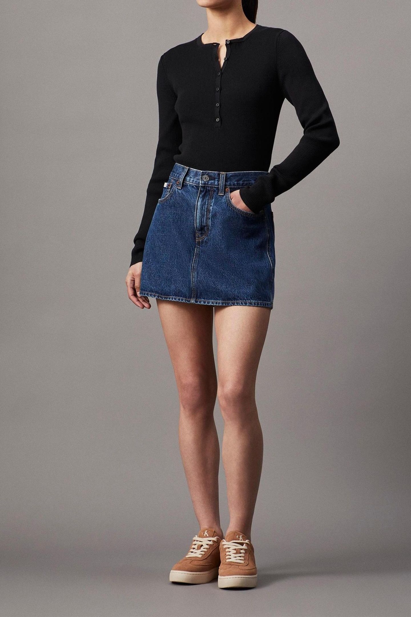 HERO HIGH RISE MINI SKIRT PACIFICO 1