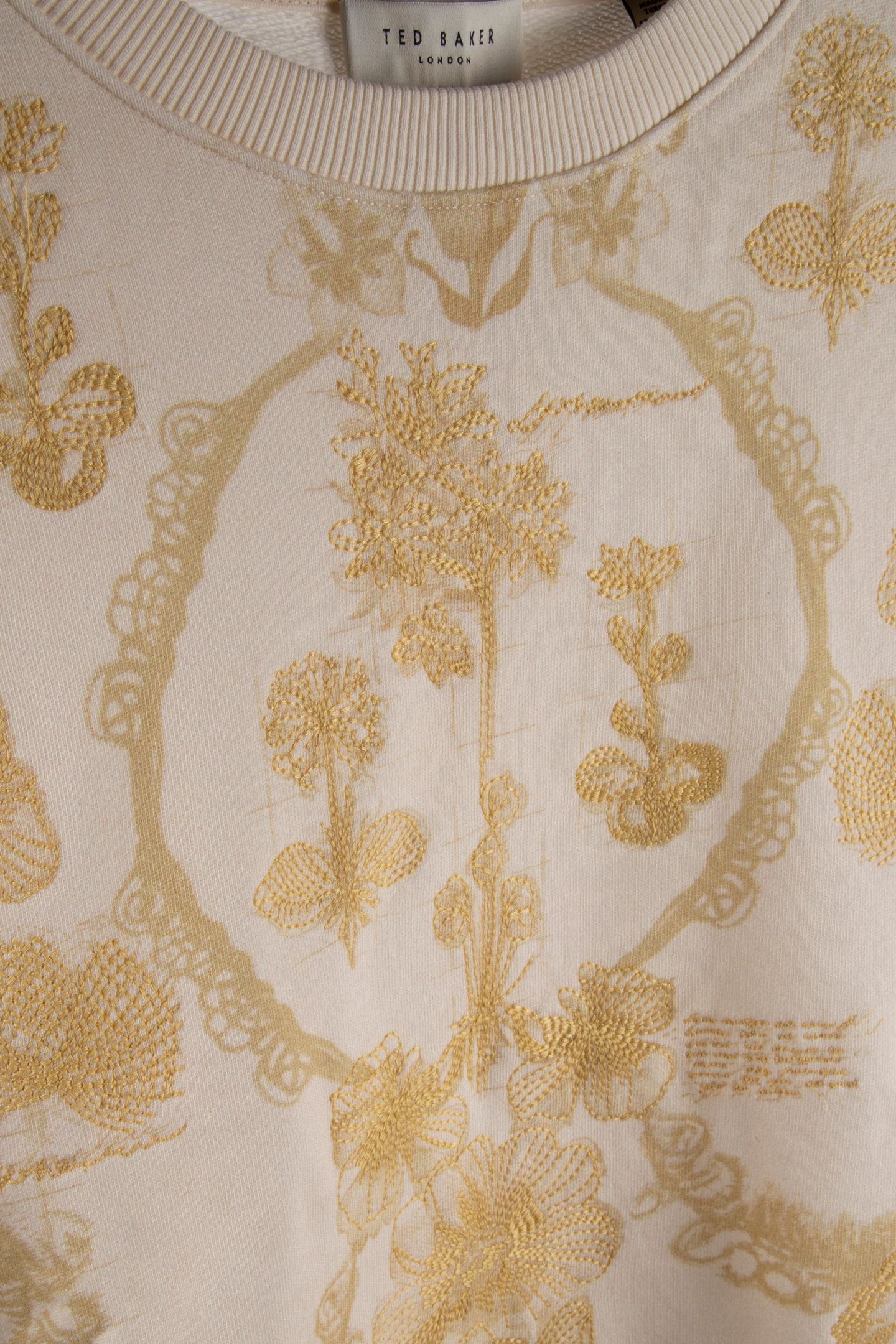 PRINTED SWEATSHIRT YELLOW 4
