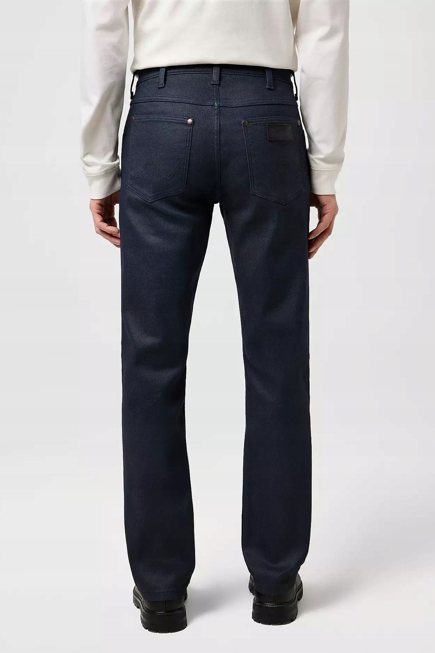 GREENSBORO INDIGO COATED JEANS DENIM GREY 2