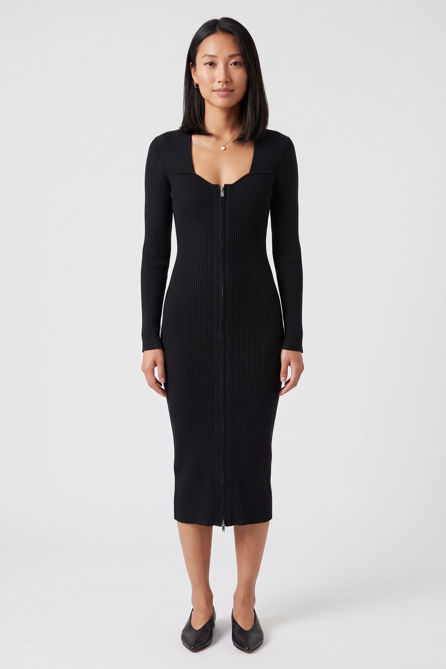 ZAEL DRESS BLACK 1