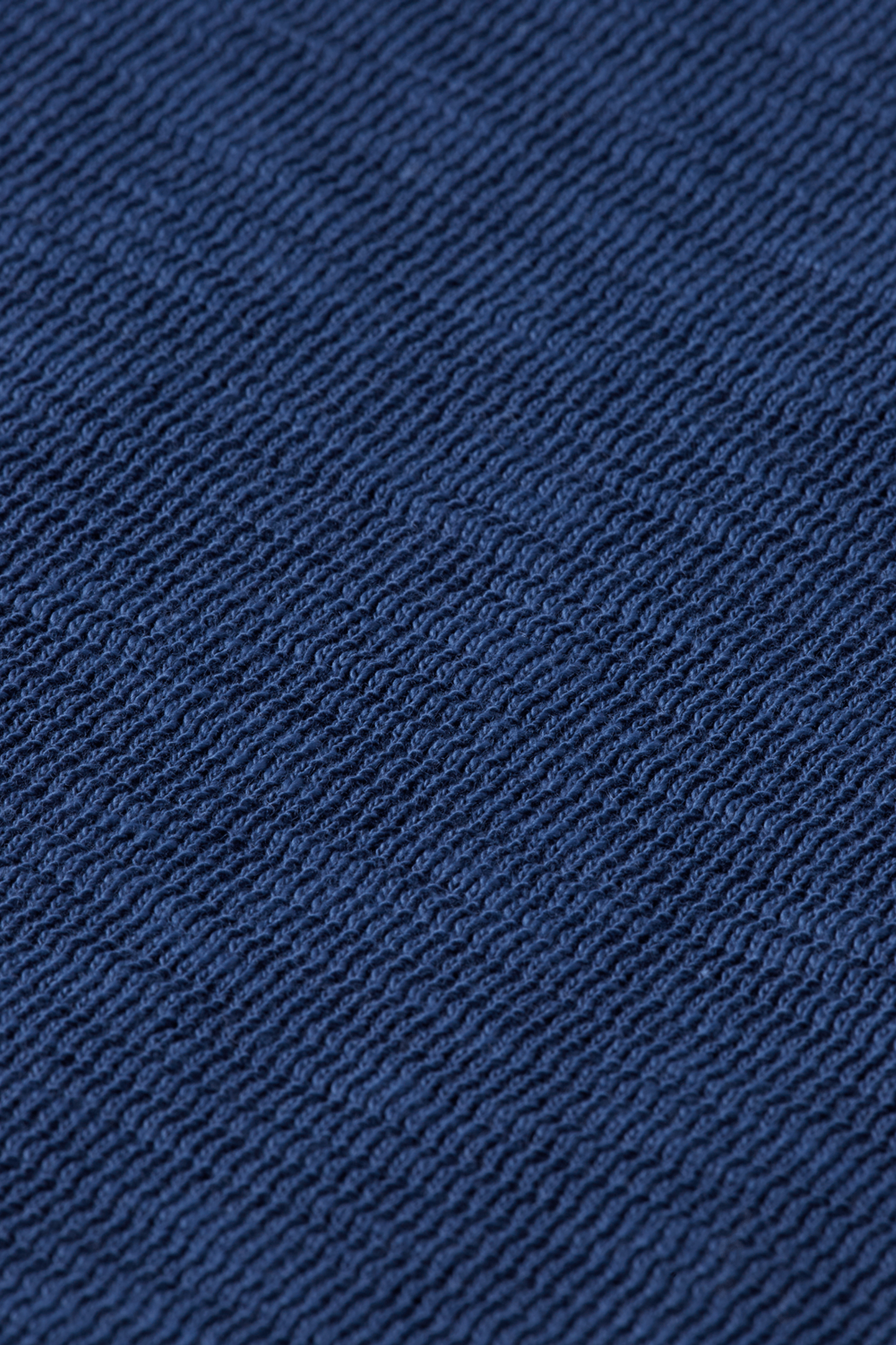 STRUCTURED RELAXED-FIT LONG-SLEEVED POLO NAVY 3